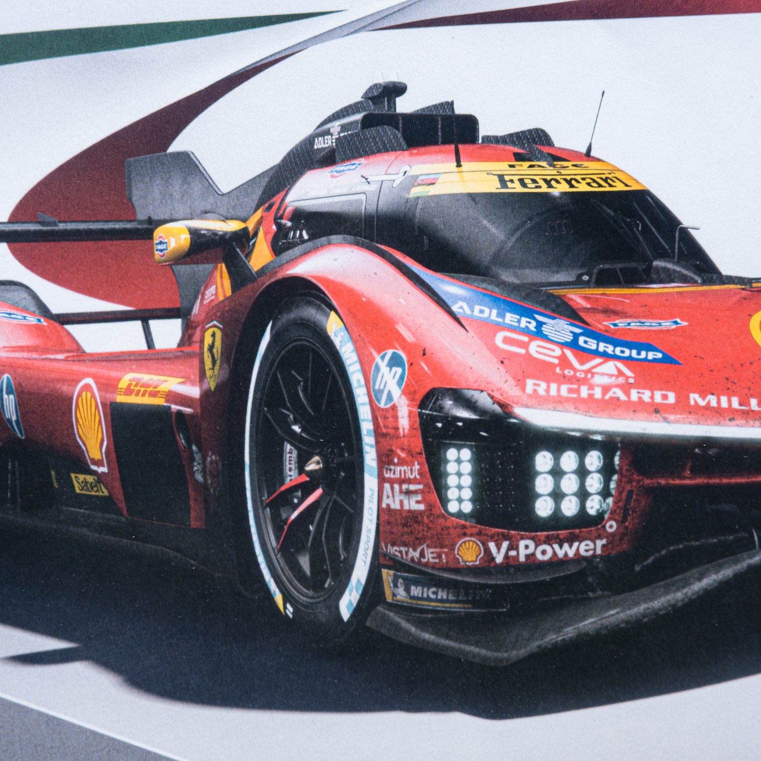 Ferrari 499P | 24 Hours of Le Mans 2026 | Official Poster