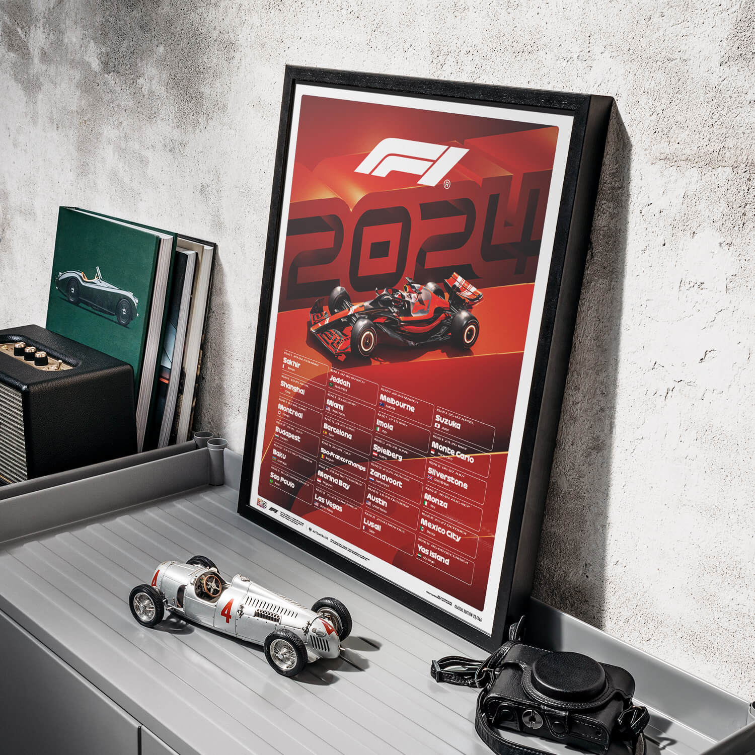 Formule 1® - Calendrier des courses - 2024