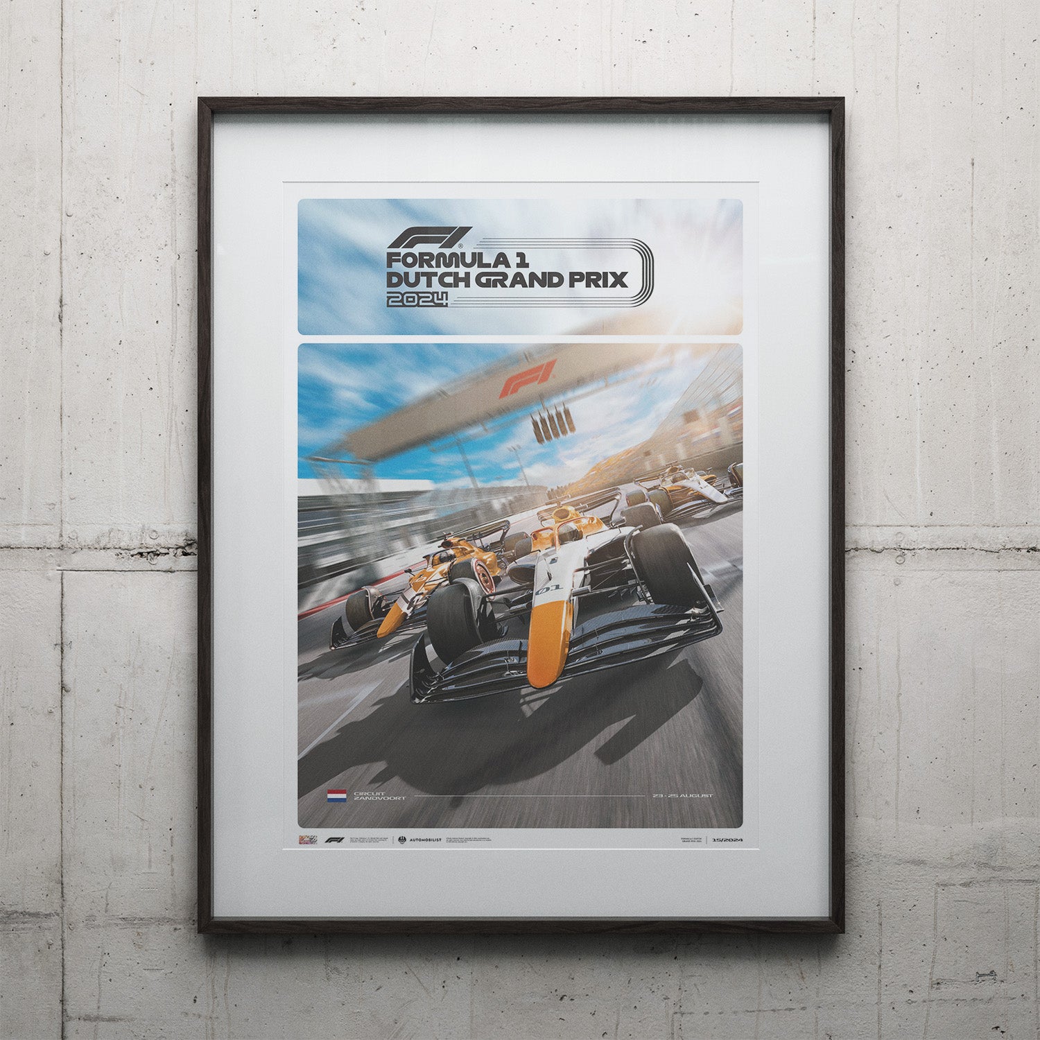 Dutch Grand Prix | 2024 Formula 1 | Grand Prix Poster