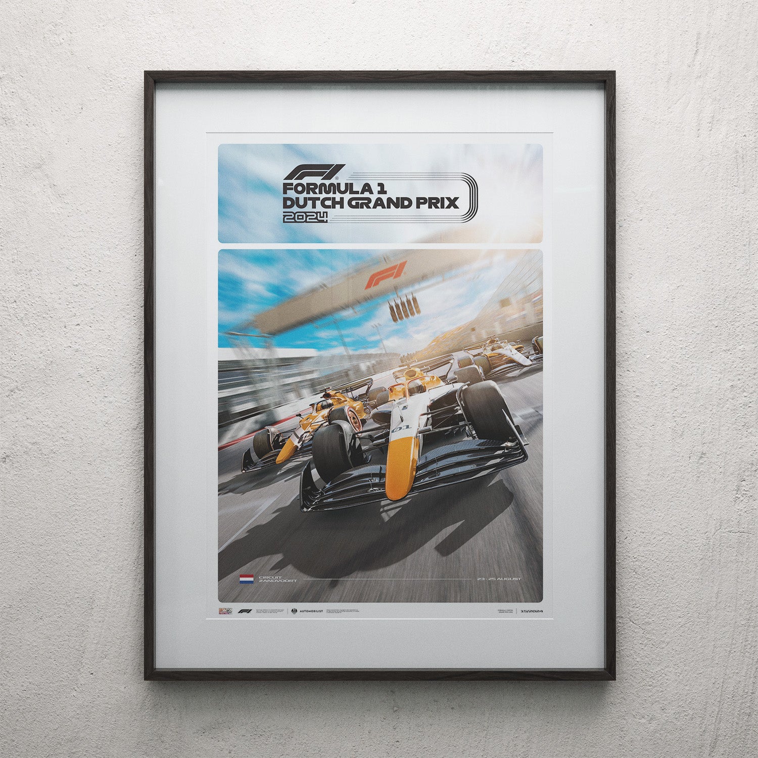 Dutch Grand Prix | 2024 Formula 1 | Grand Prix Poster