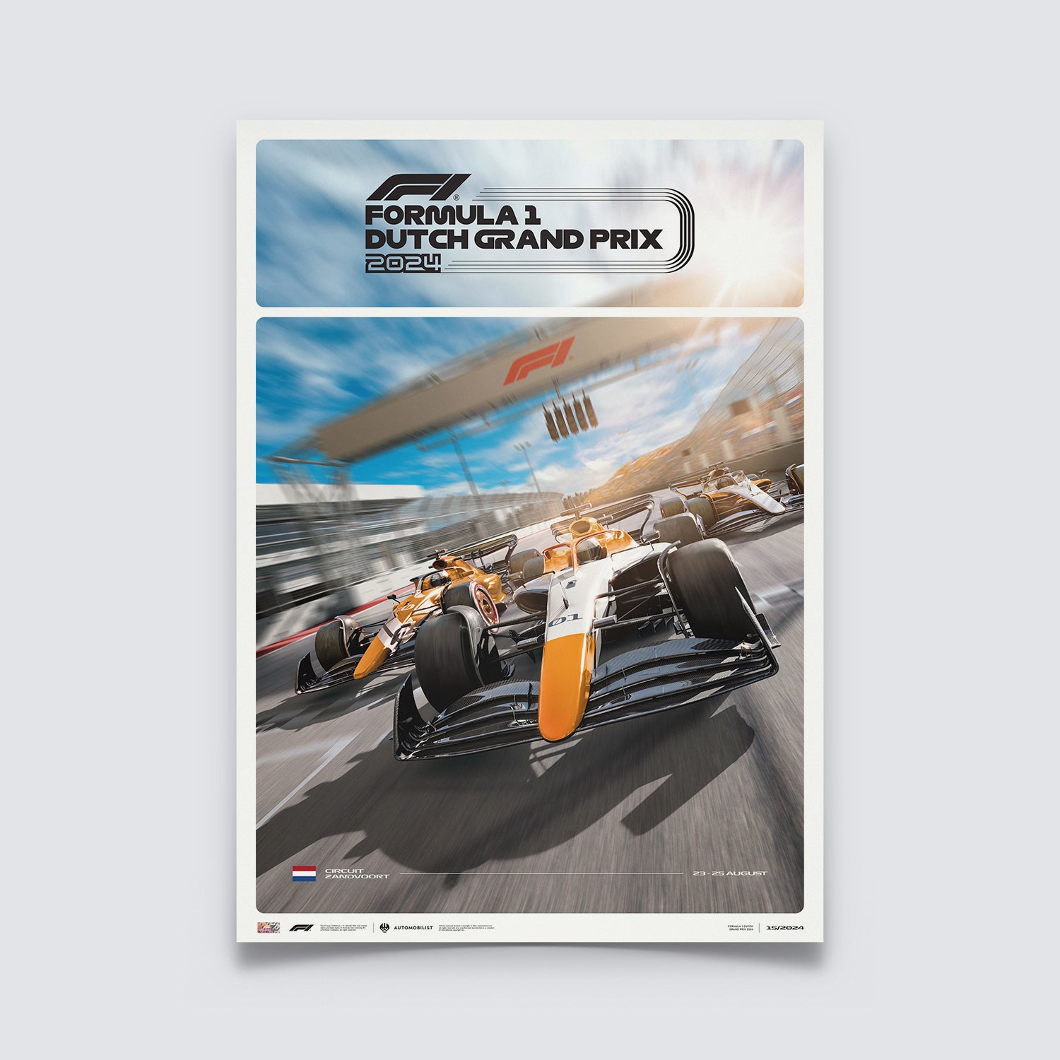 Dutch Grand Prix | 2024 Formula 1 | Grand Prix Poster