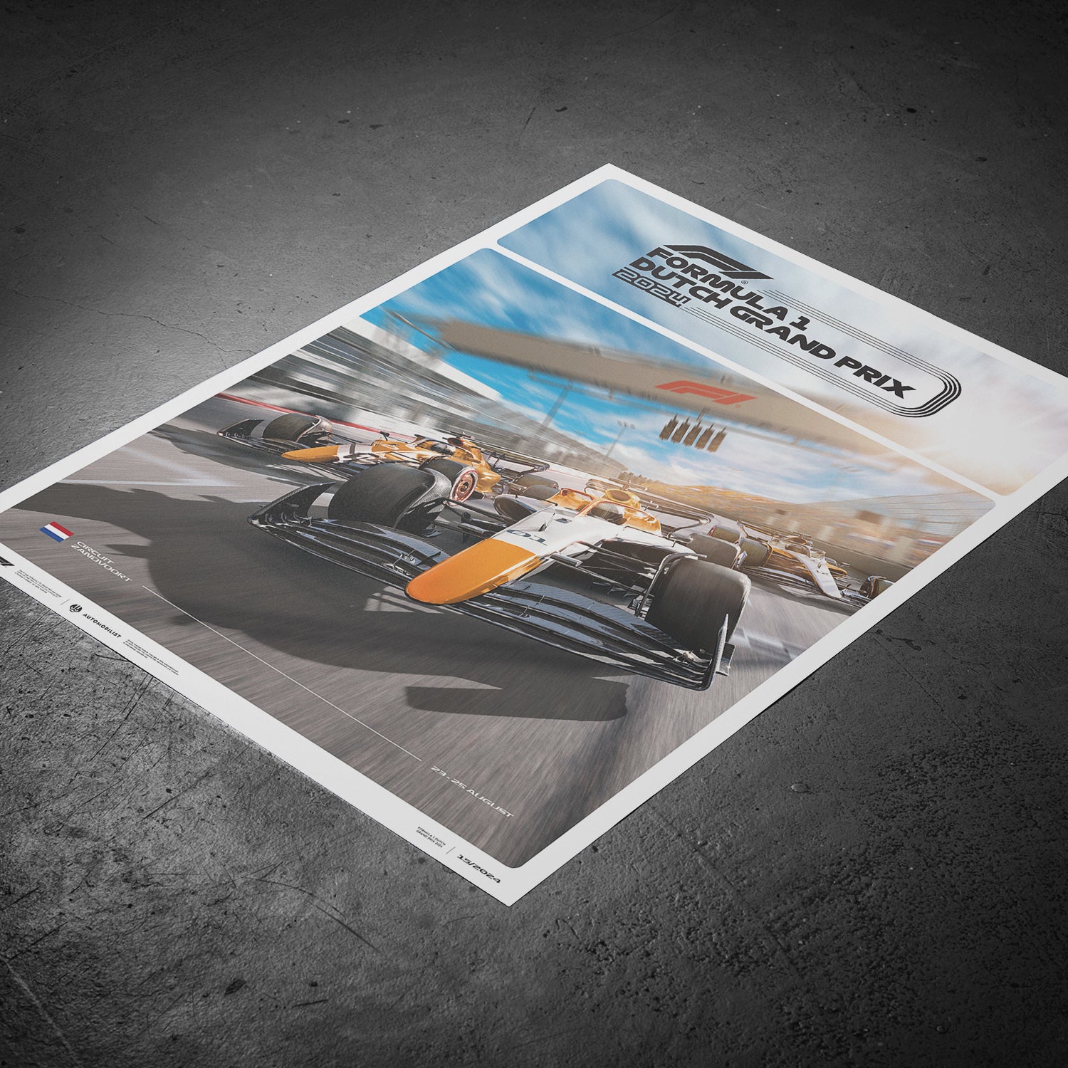 Dutch Grand Prix | 2024 Formula 1 | Grand Prix Poster