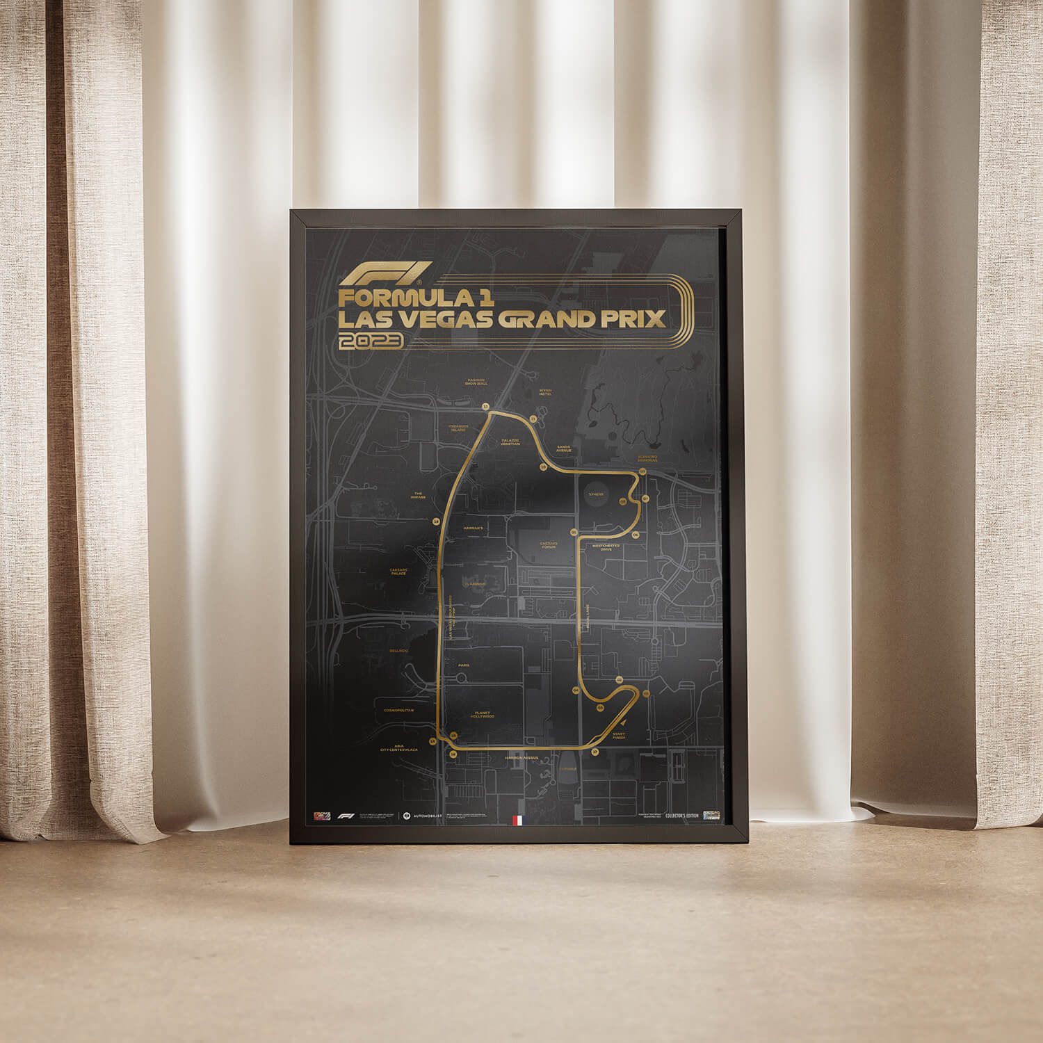 Las Vegas Strip Circuit - Formula 1 - 2023 | Collector's Edition | Unique Numbers