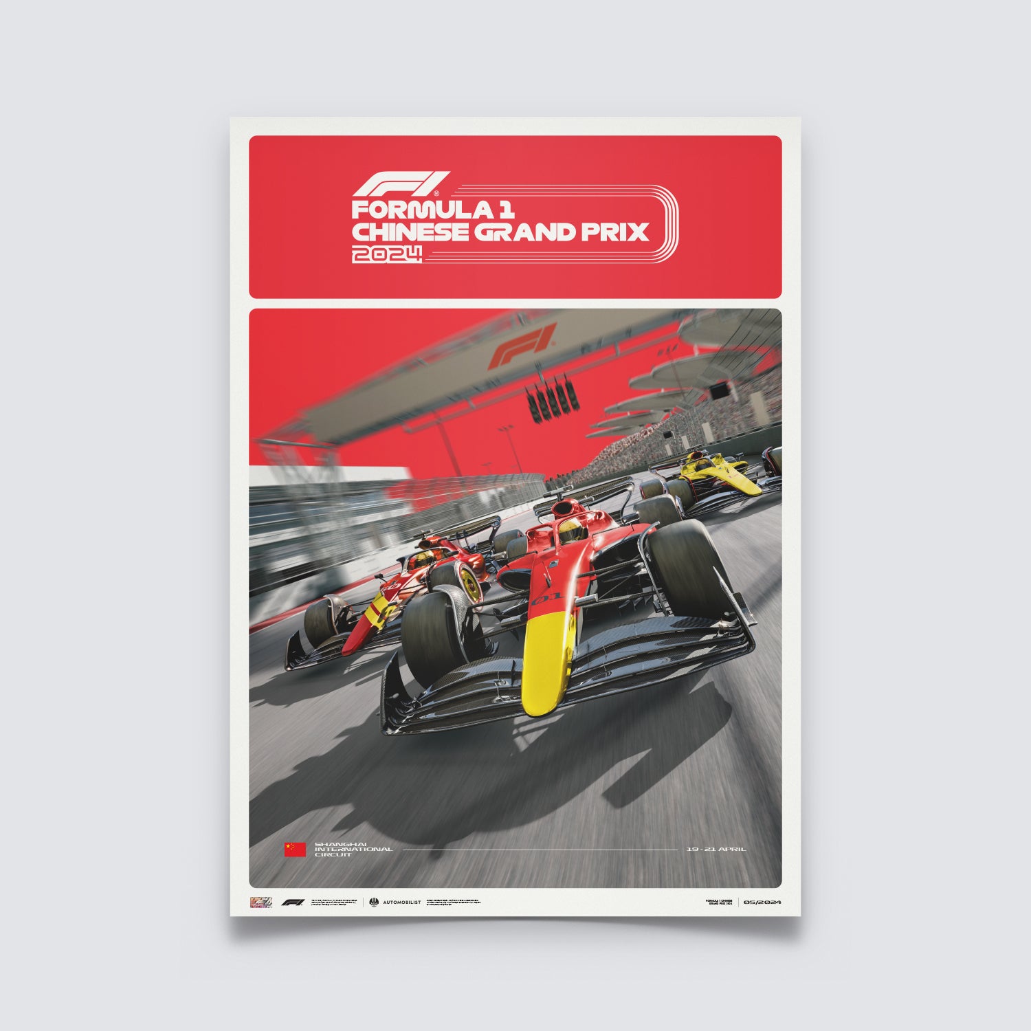 Chinese Grand Prix | 2024 Formula 1 | Grand Prix Poster | Automobilist