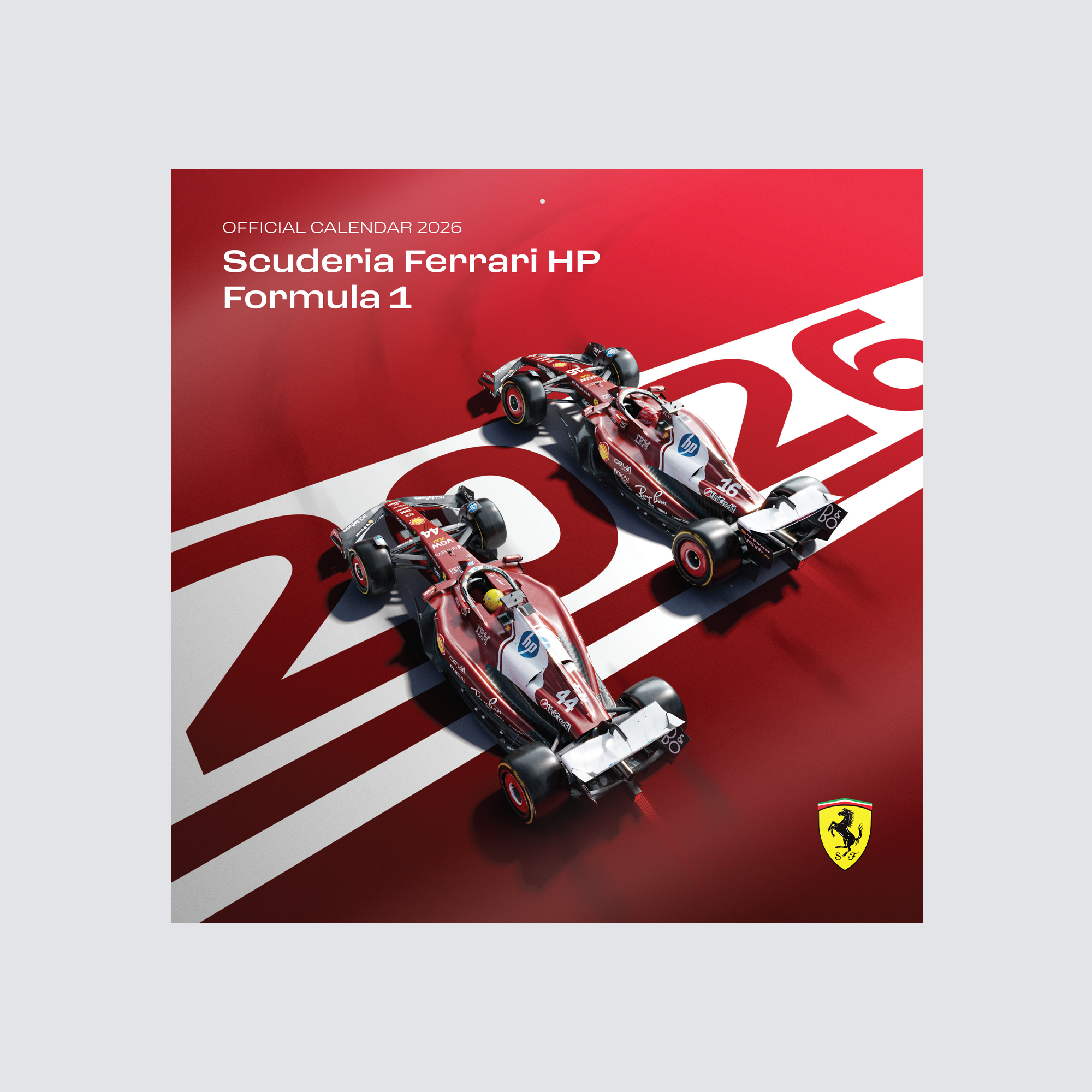Ferrari | Official 2026 Scuderia Ferrari HP | Wall Calendar