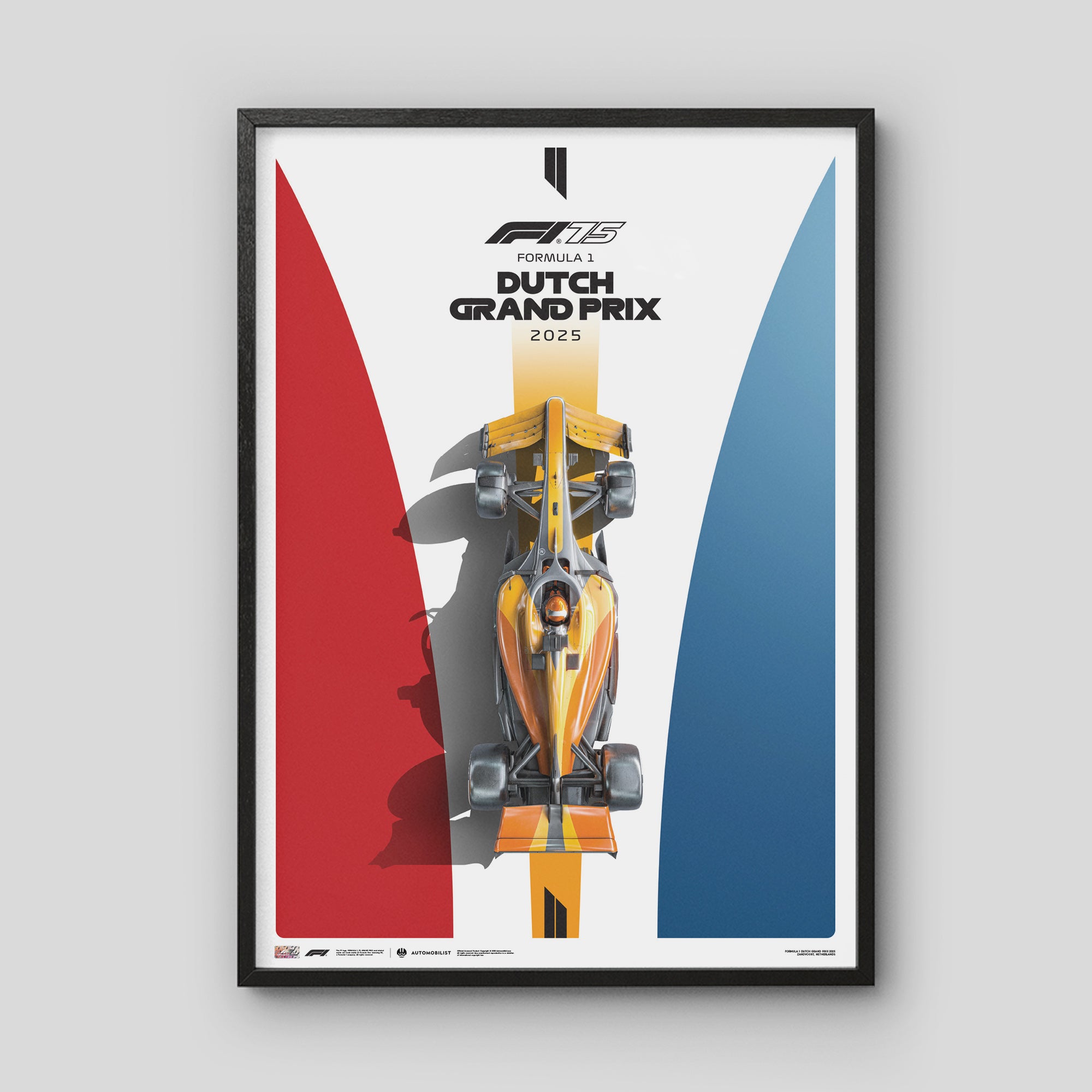 FORMULA 1 DUTCH GRAND PRIX 2025 | Official Event Poster