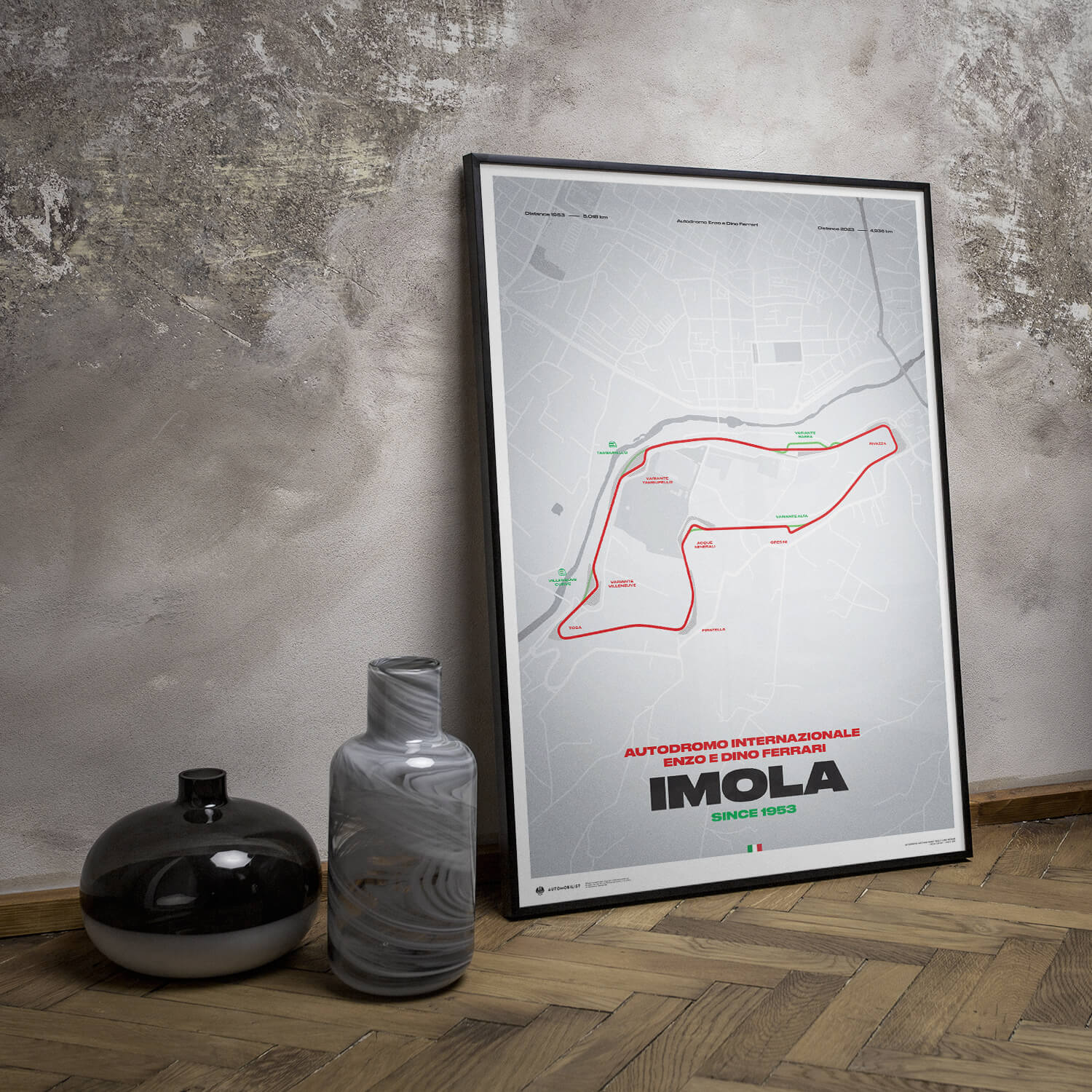 Circuit d'Imola – Track Evolution – Autodromo Internazionale Enzo e Dino Ferrari