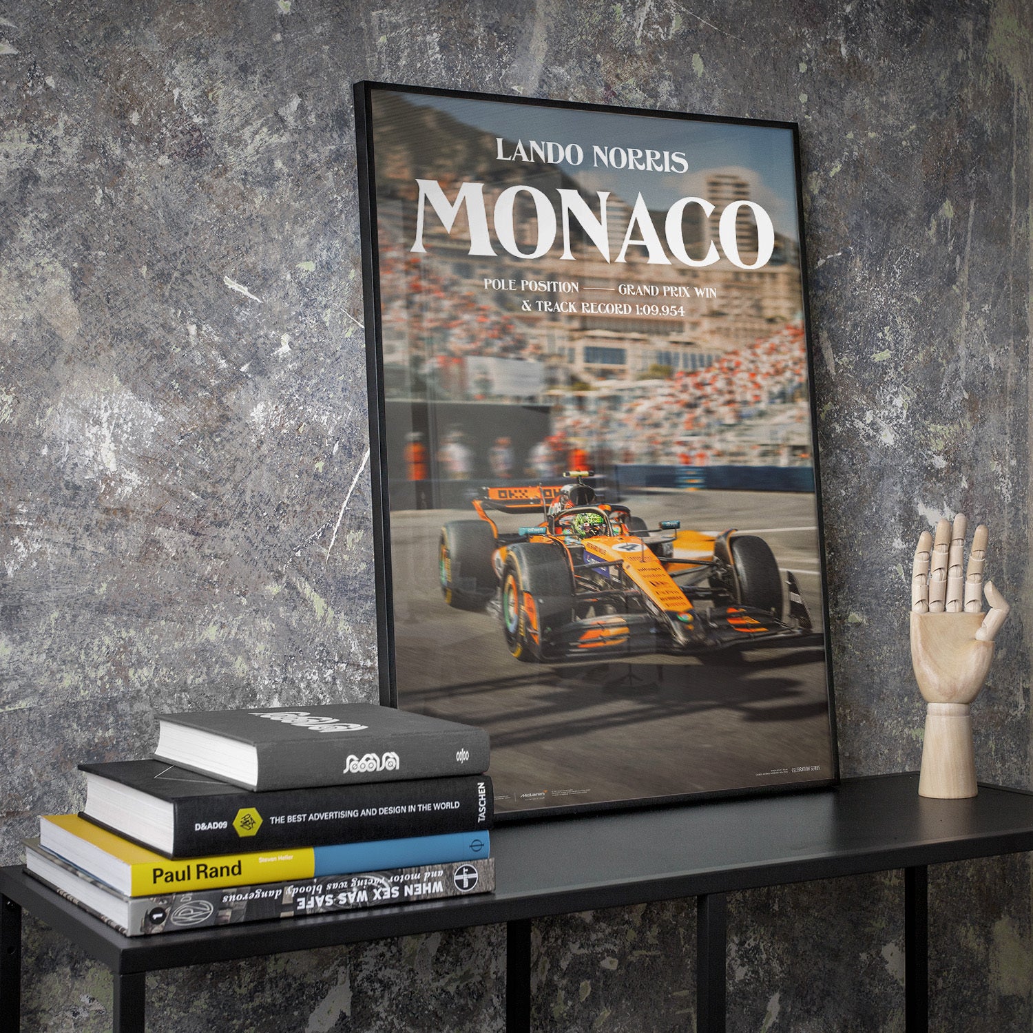 Lando Norris | Monaco GP™ 2025 Winner – Pole Position & Track Record