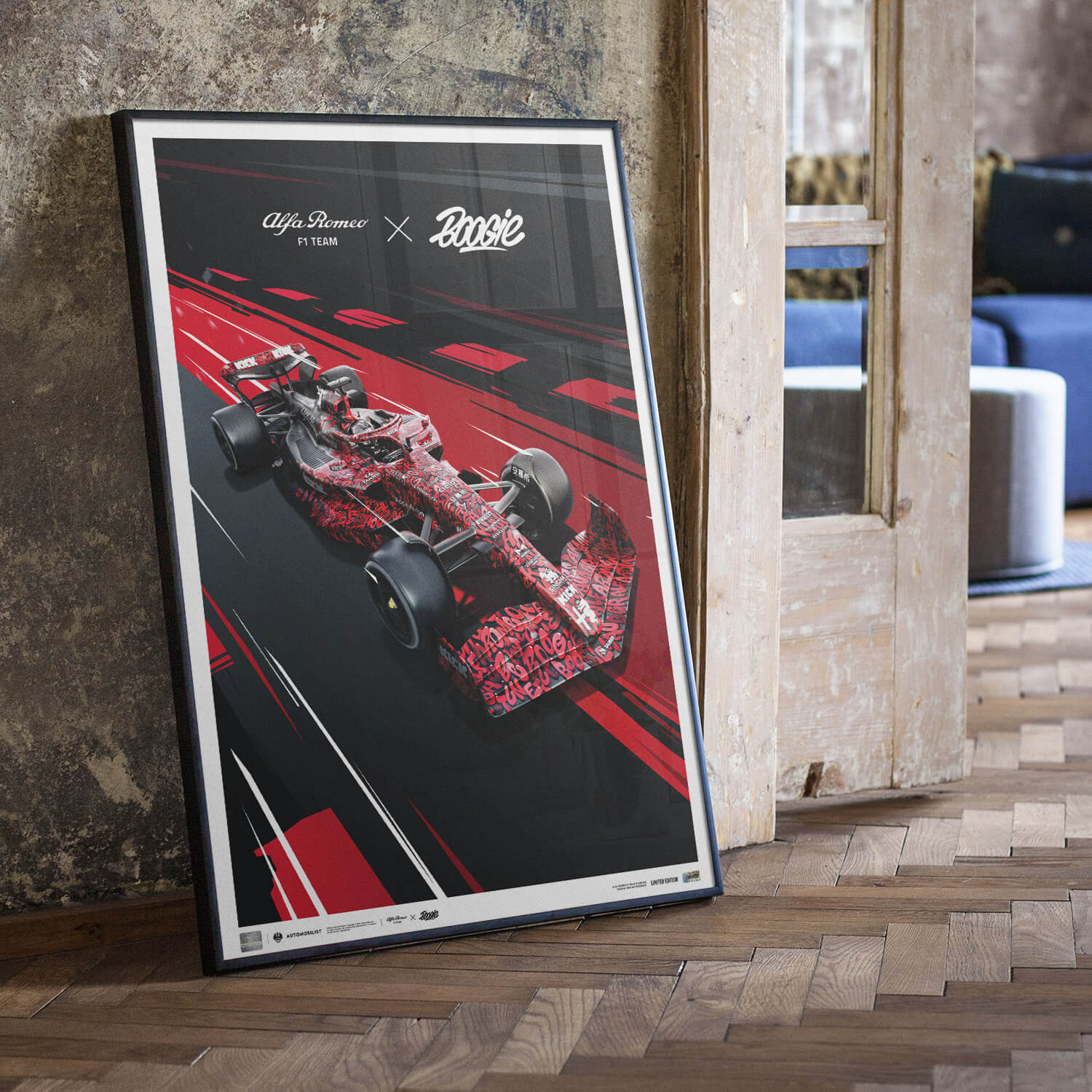 Alfa Romeo F1 Team x BOOGIE - Art Car - Dutch Grand Prix