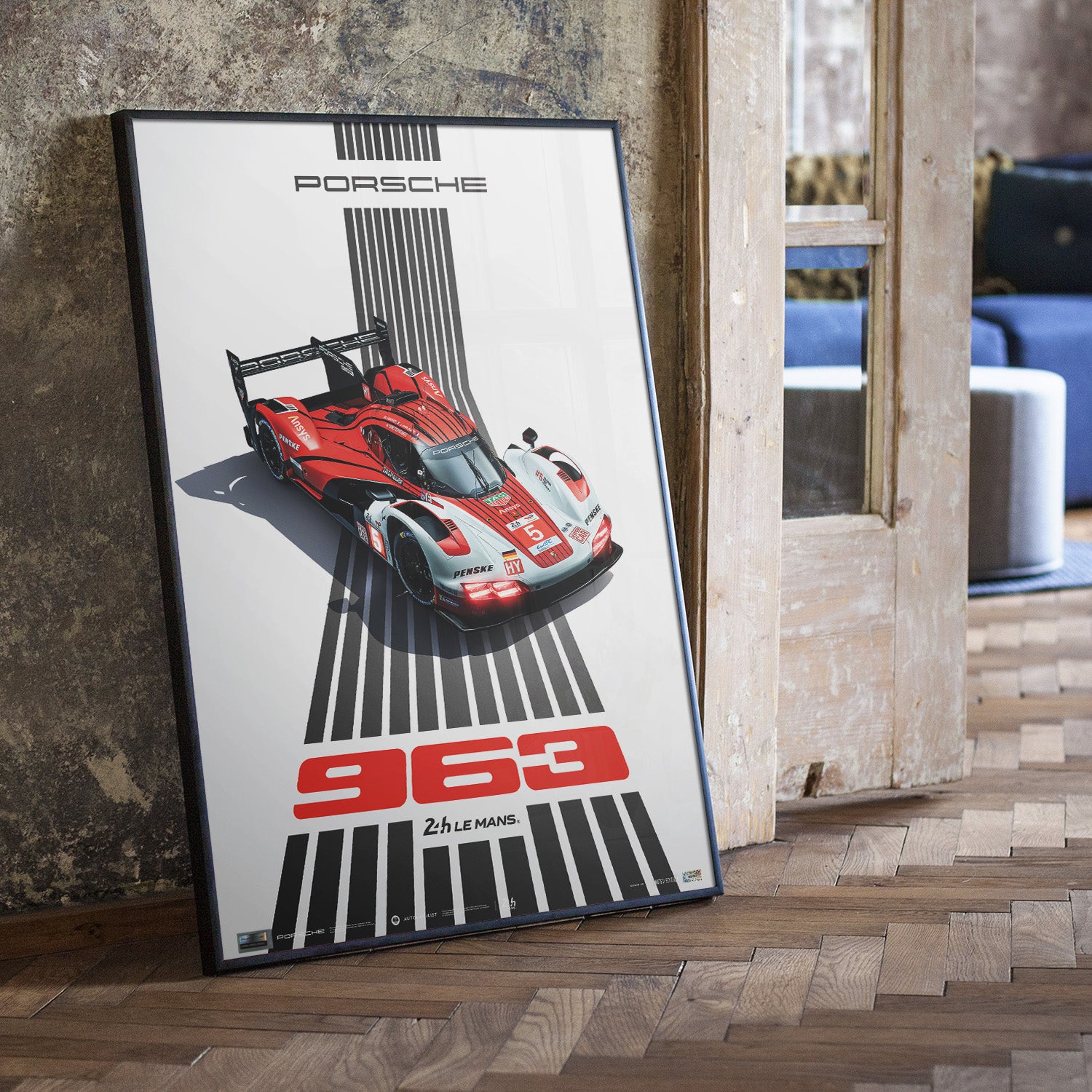 Porsche 963 | 24h of Le Mans 2025 | Official Poster
