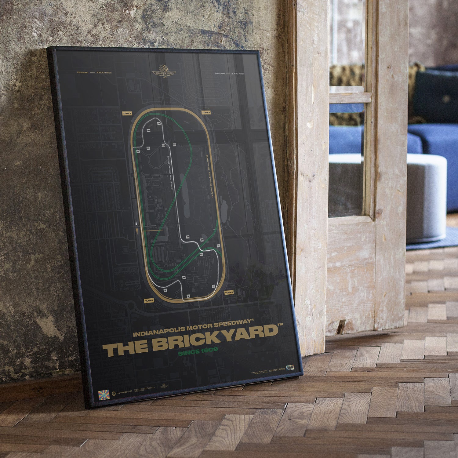 Indianapolis Motor Speedway® | The Brickyard™ | Collector's Edition Poster