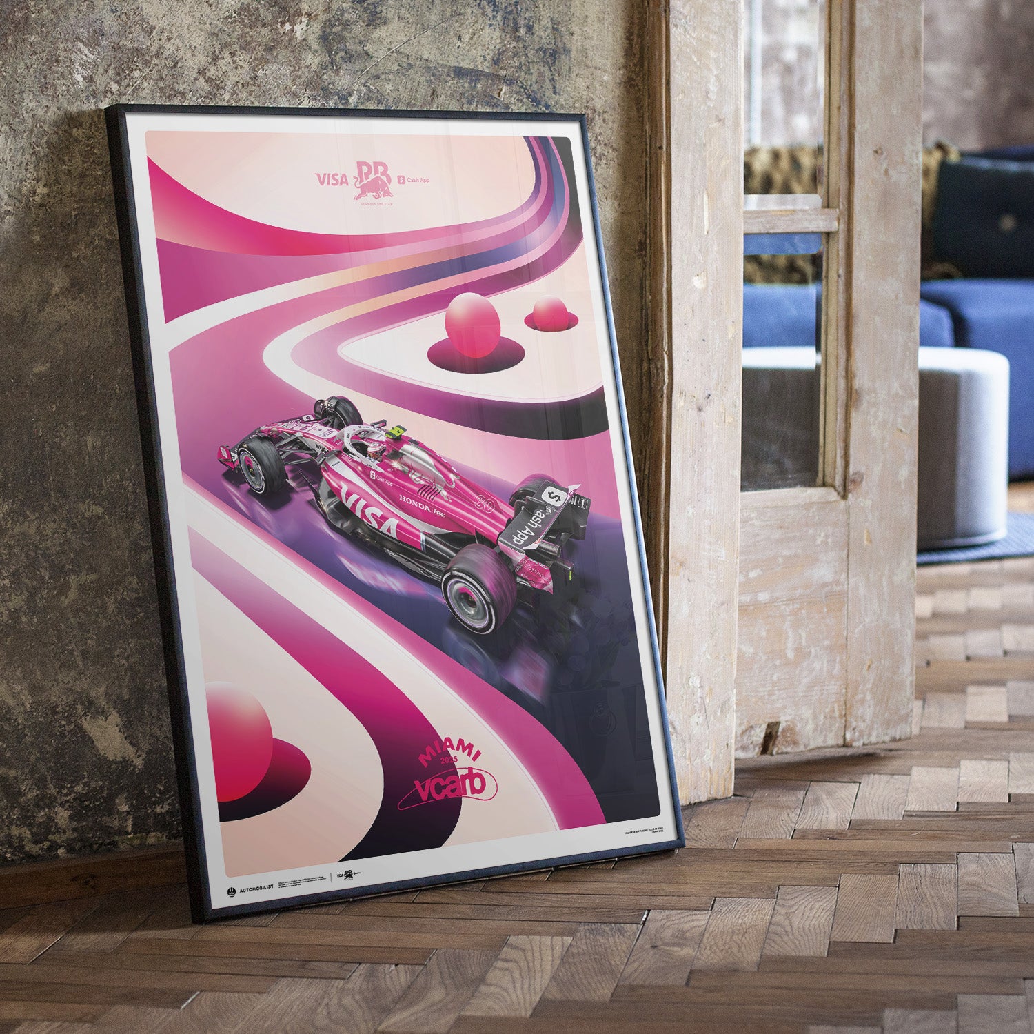 Visa Cash App RB | Miami Grand Prix™ 2025 | Special Edition Poster