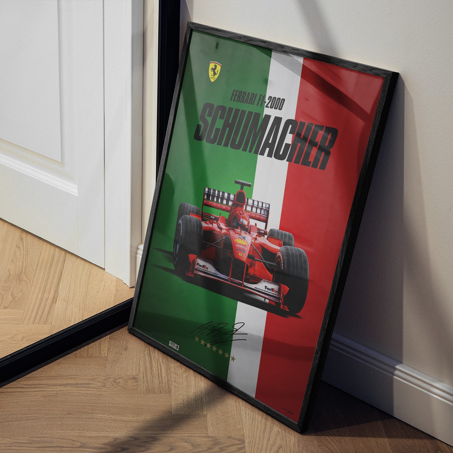Ferrari F1-2000  - Michael Schumacher World Champion 2000 | Poster