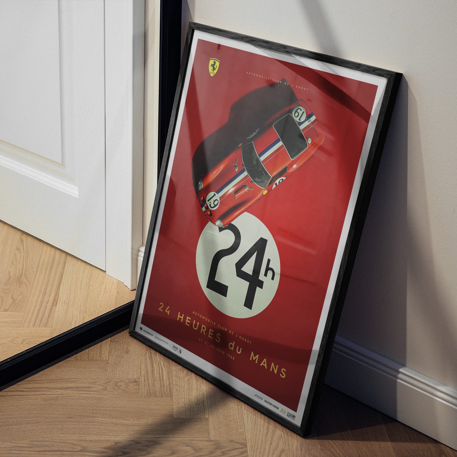 Ferrari 250 GTO | 1962 Red | Collector's Edition 24h Le Mans Poster