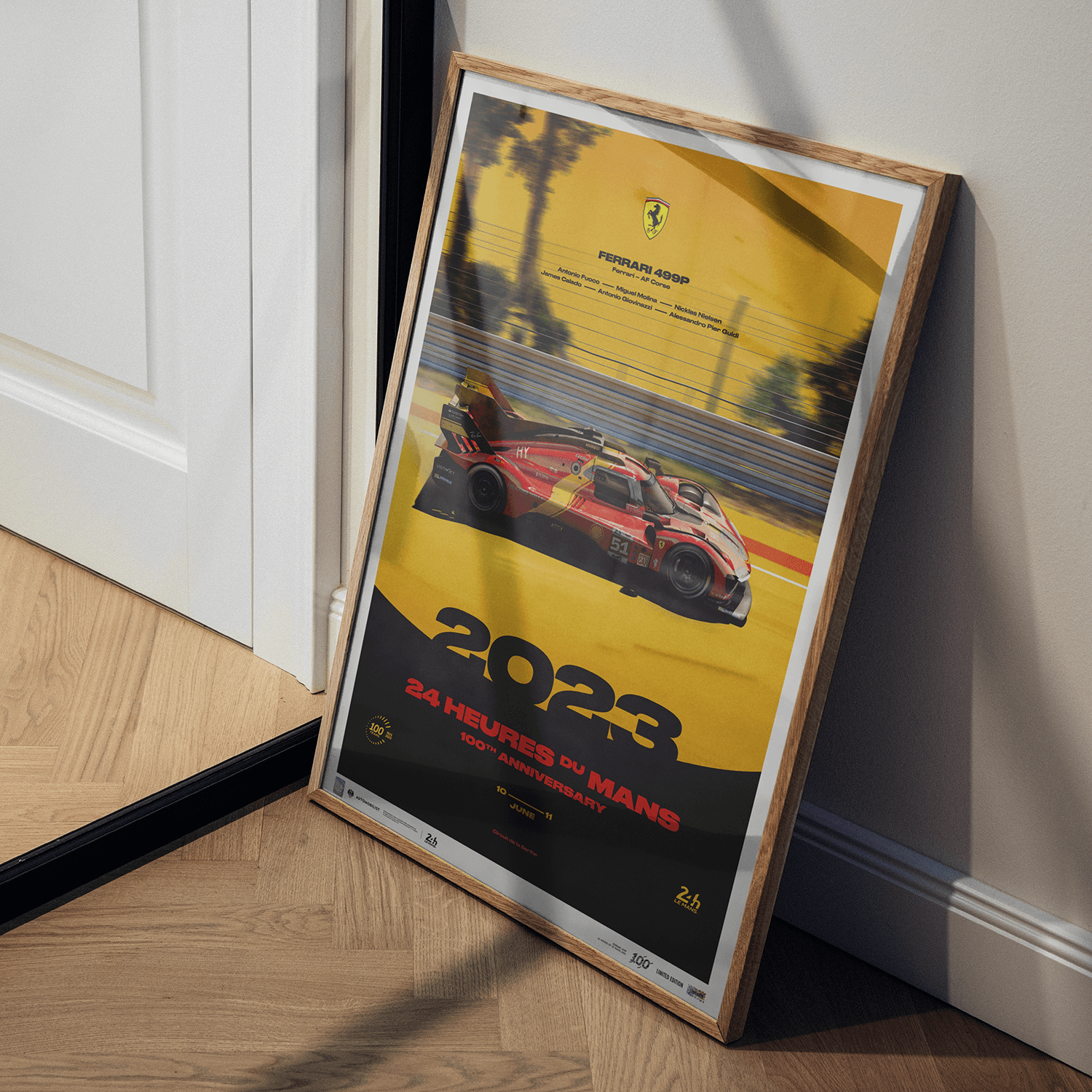 Ferrari 499P - 24h Le Mans - 100th Anniversary - 2023 | Unique Numbers