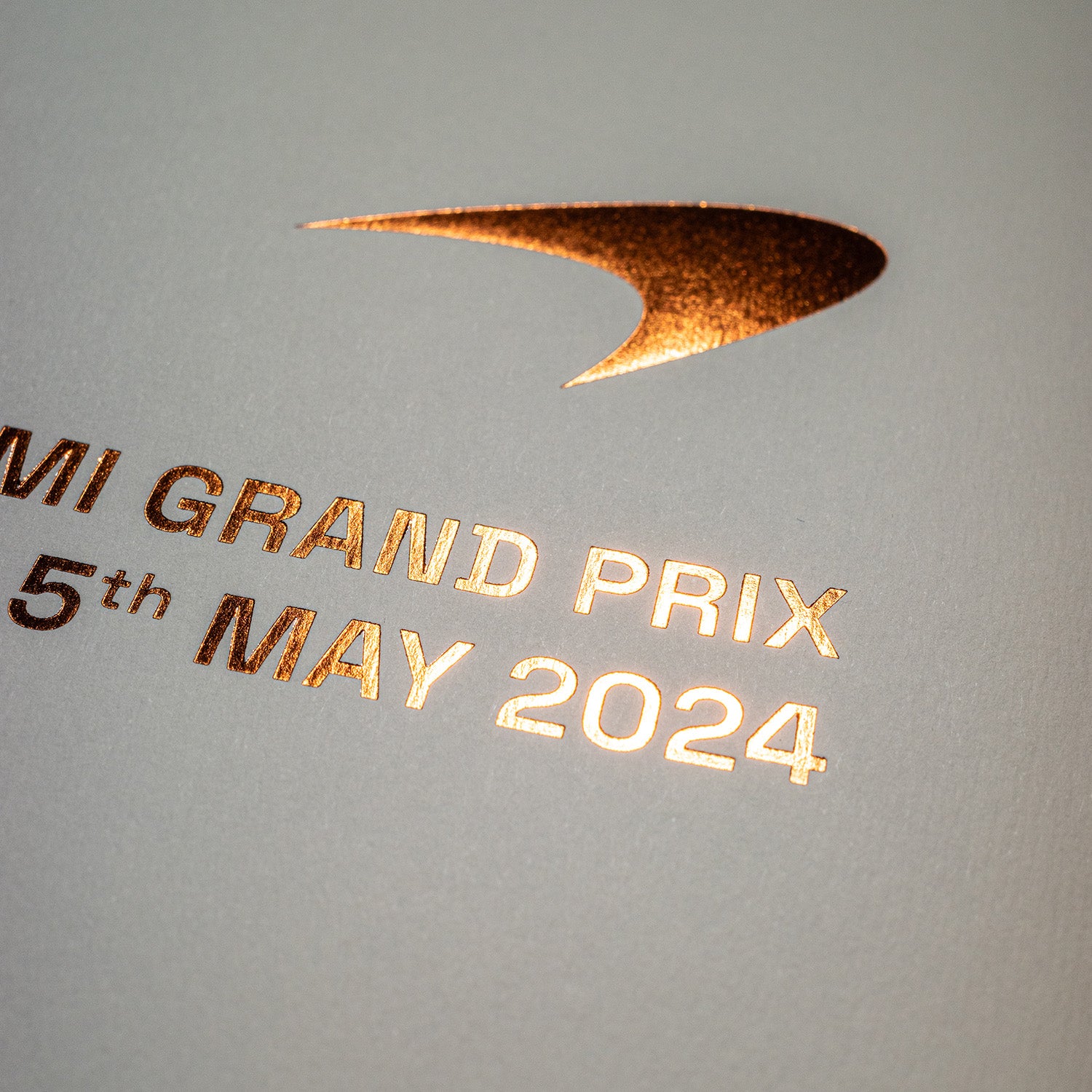 Lando Norris | 2024 Miami Grand Prix | McLaren Formula 1 Team Poster