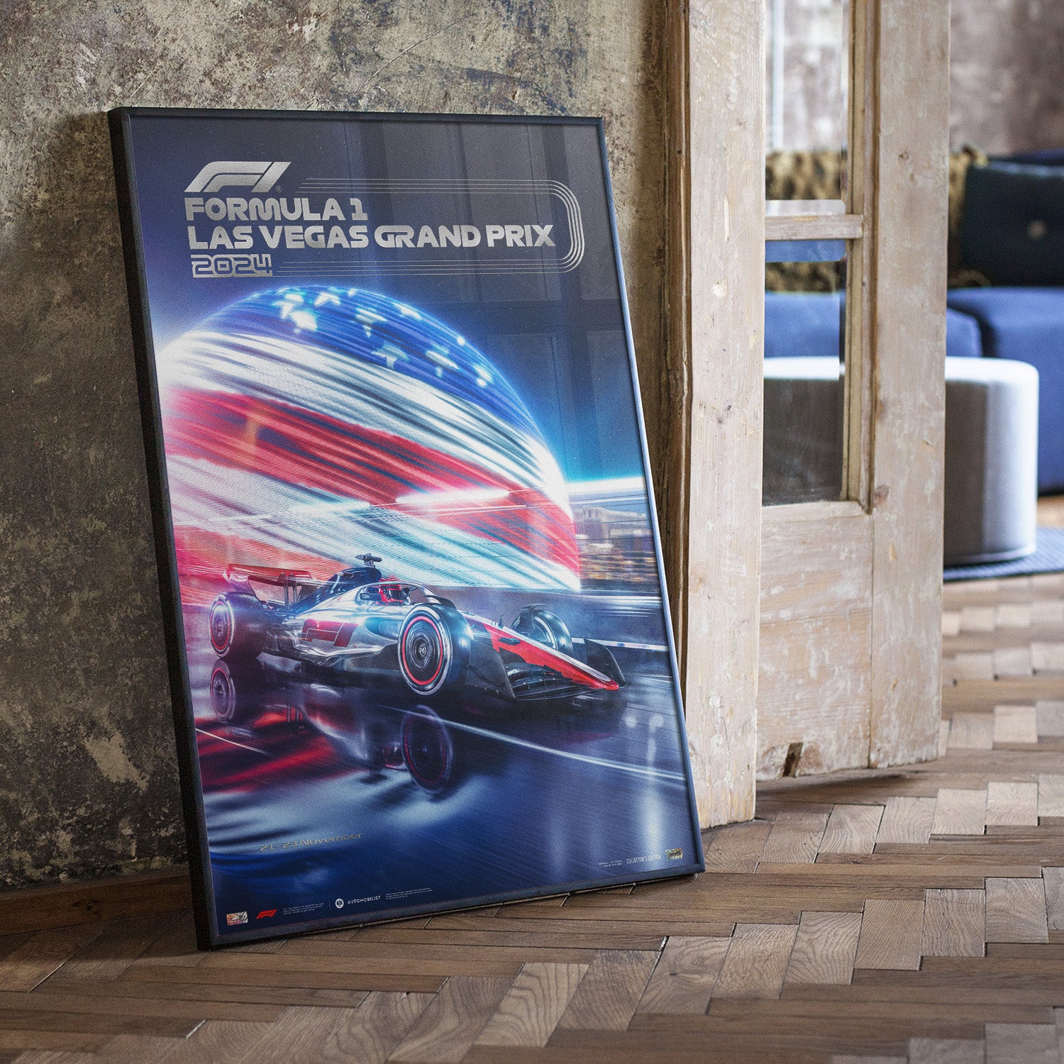 FORMULA 1 LAS VEGAS GRAND PRIX 2024 - Night Race | Collector’s Poster