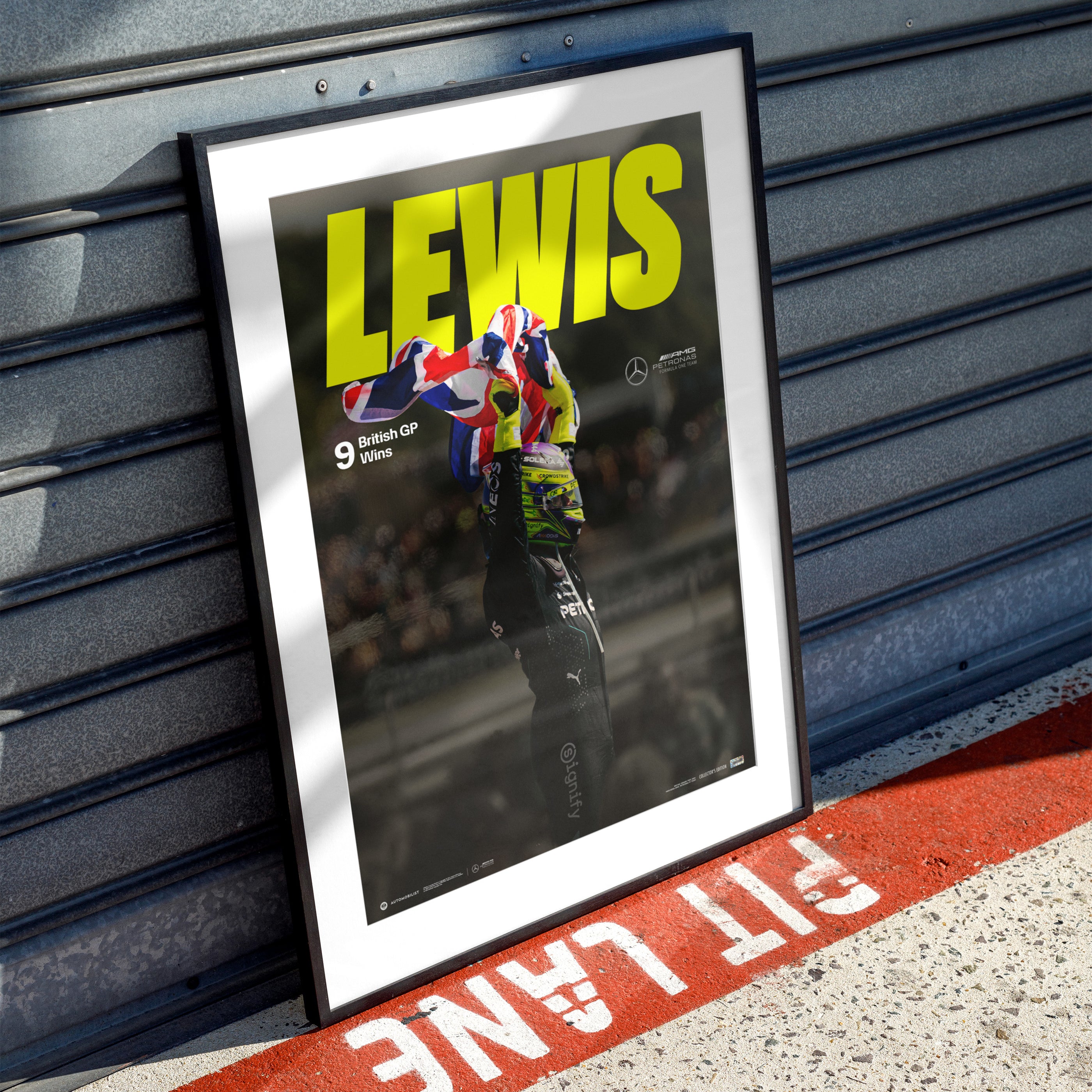 Lewis Hamilton 2024 MercedesAMG Petronas Formula 1 Team Mercedes Poster Automobilist