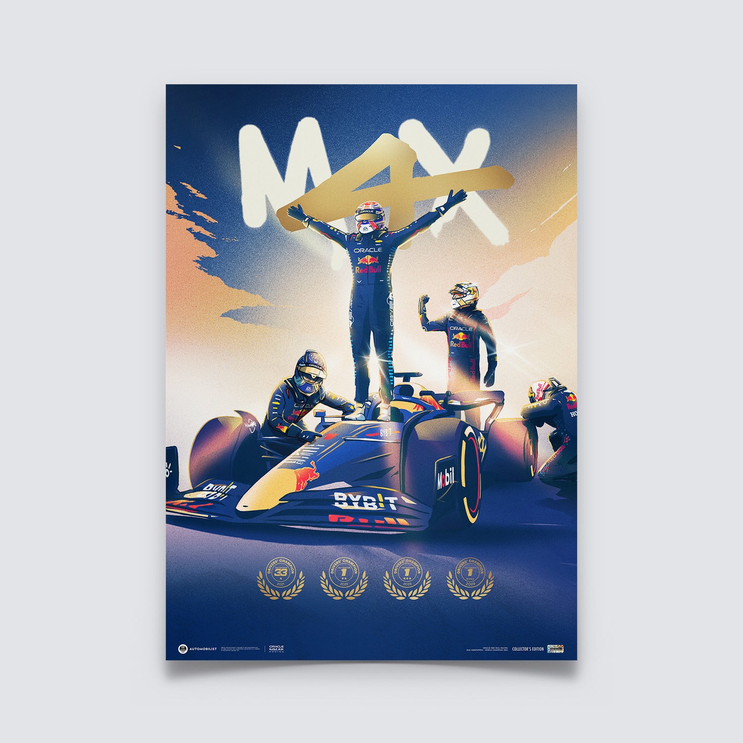 Oracle Red Bull Racing - Max Verstappen - Champion du monde des pilotes F1® 2023 | Edition collector