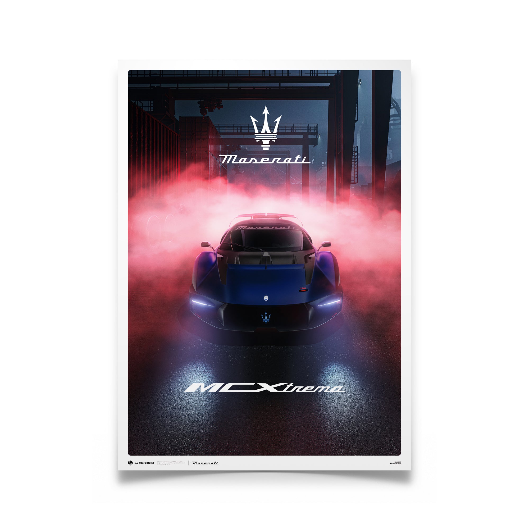 Maserati MCXtrema 2023 Track-Ready Model | Poster