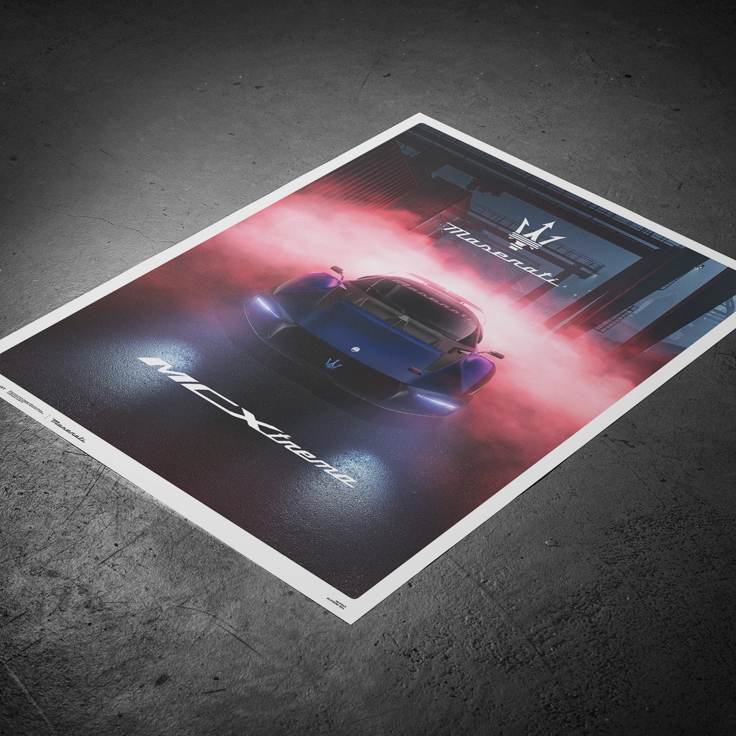 Maserati MCXtrema 2023 Track-Ready Model | Poster