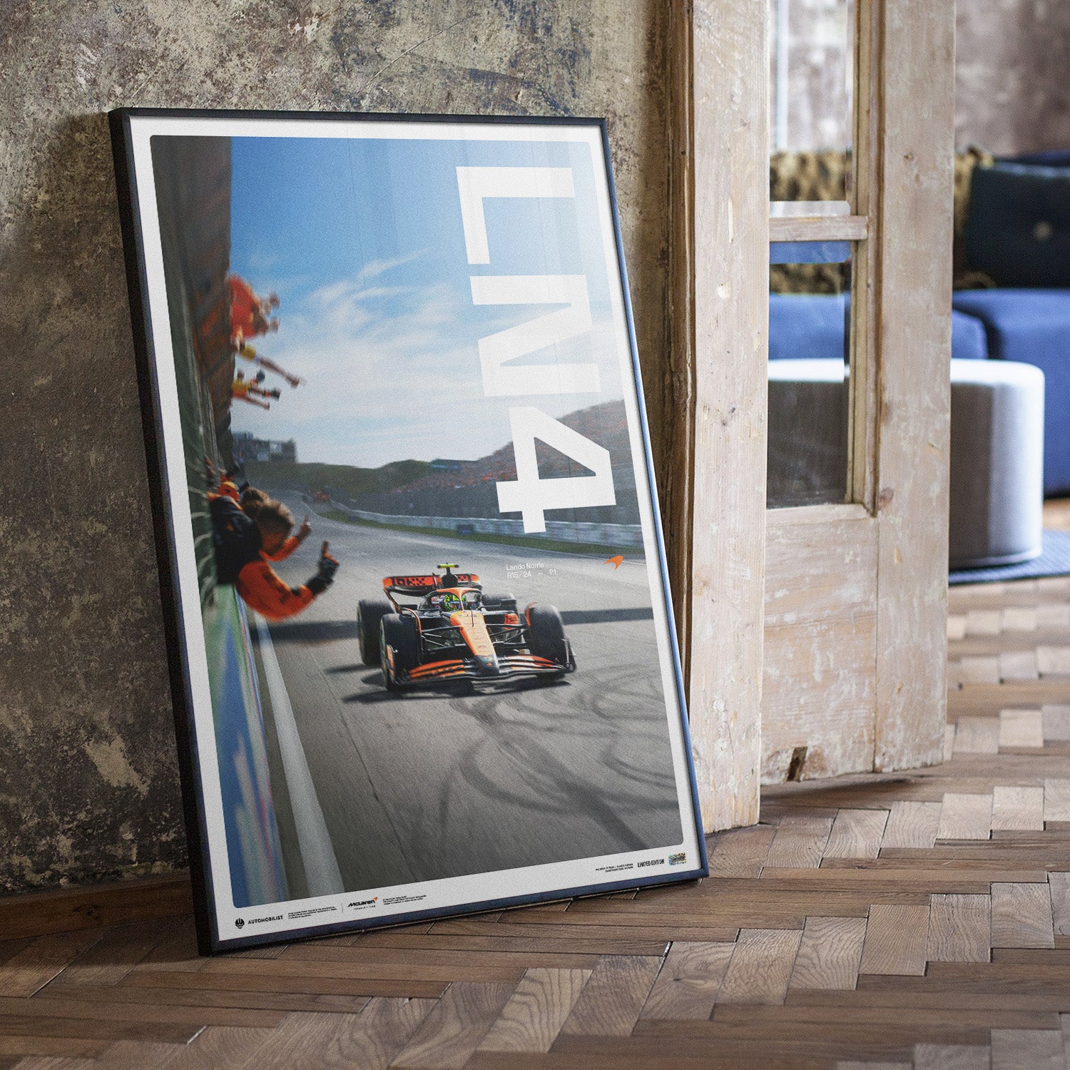 McLaren Formula 1 Team - Lando Norris - Zandvoort 2024 Victory | Limited Edition Poster of 500