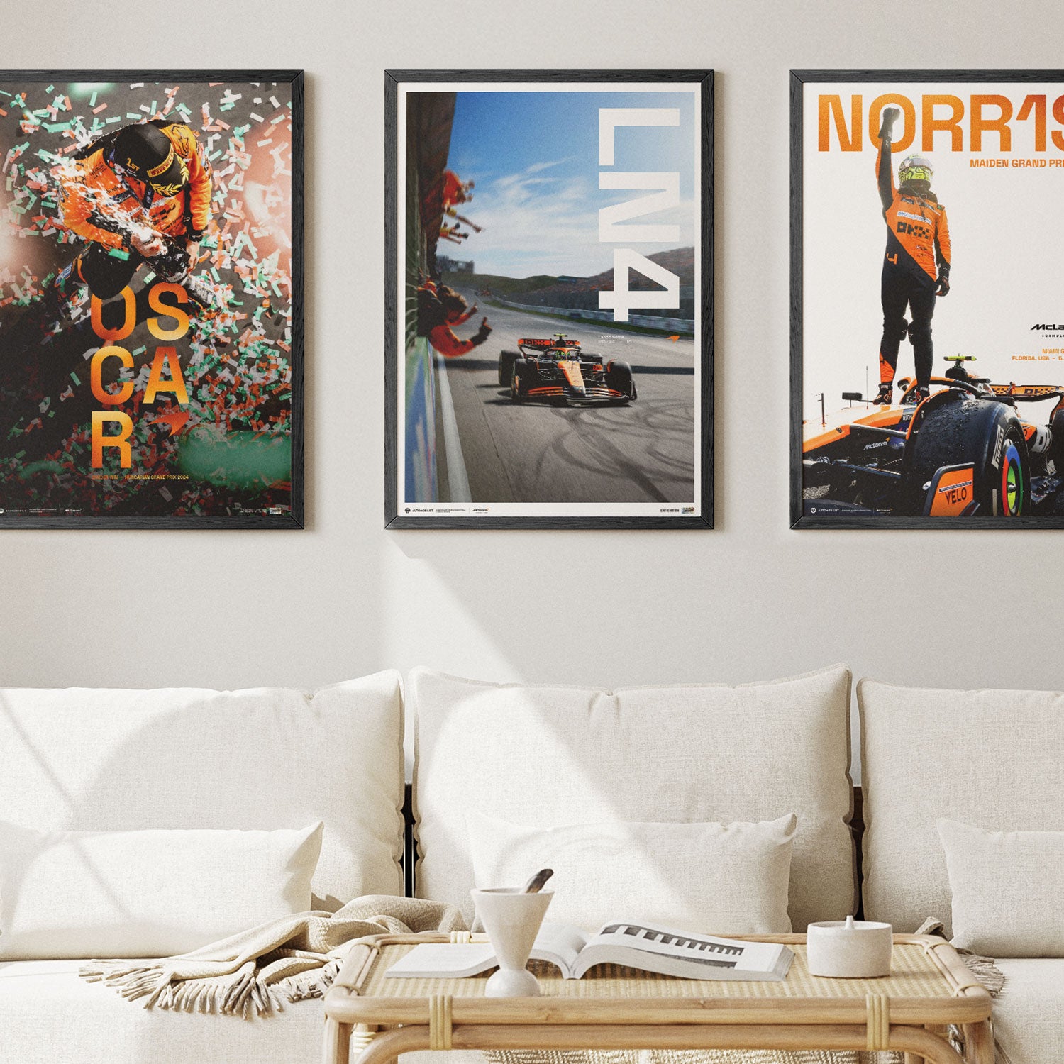 McLaren Formula 1 Team - Lando Norris - Zandvoort 2024 Victory | Limited Edition Poster of 500