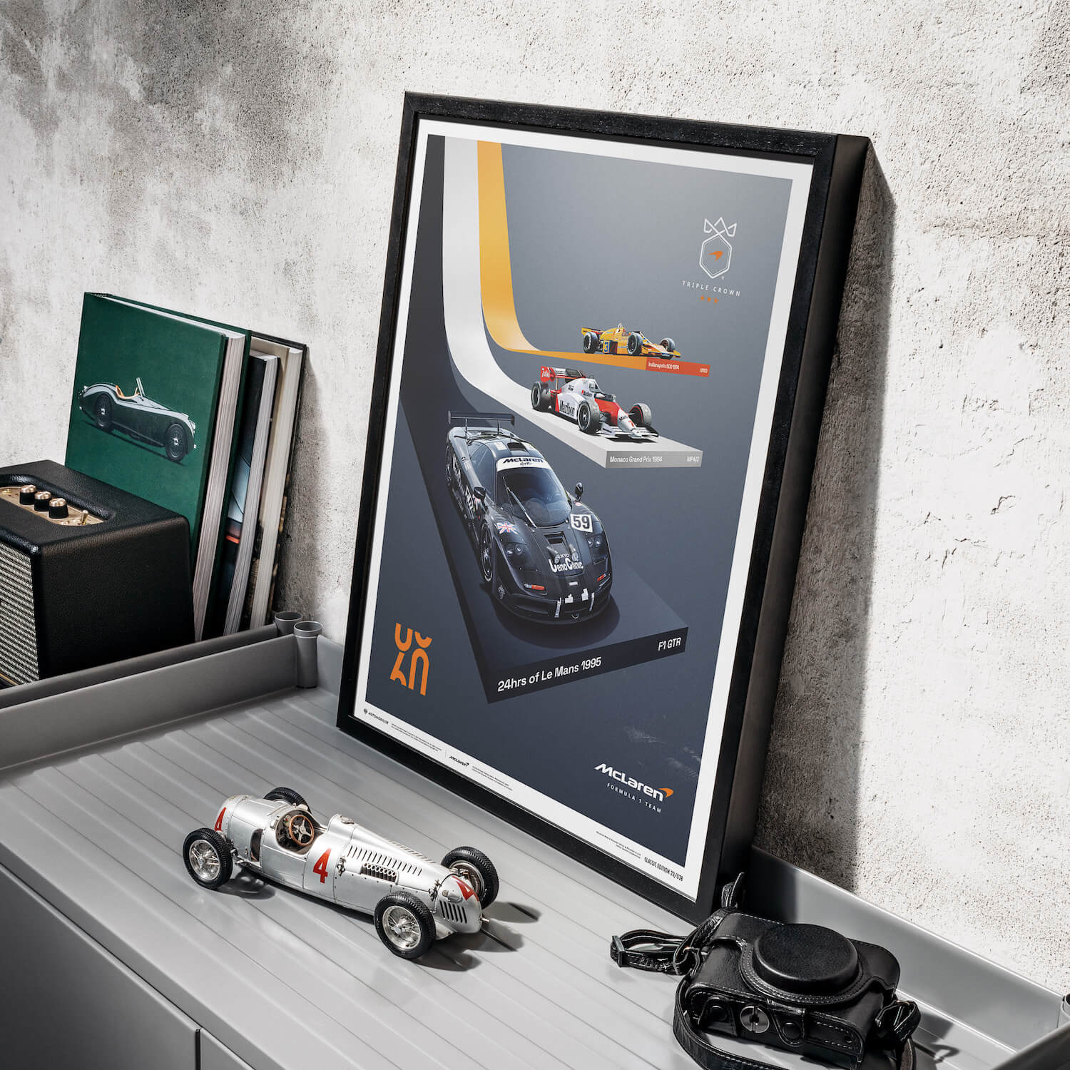 McLaren Racing - La Triple Couronne - 60e anniversaire