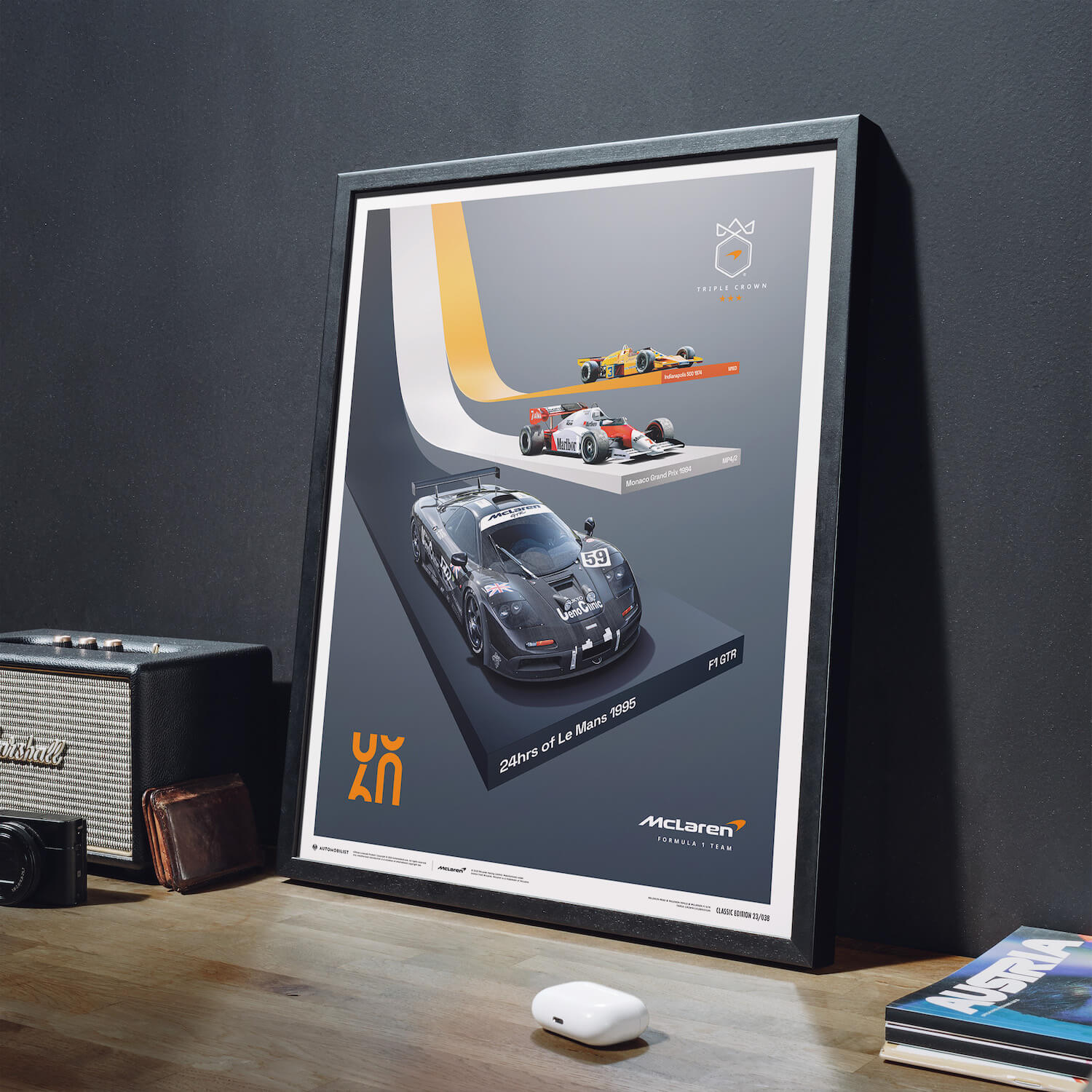 McLaren Racing - The Triple Crown - 60th Anniversary