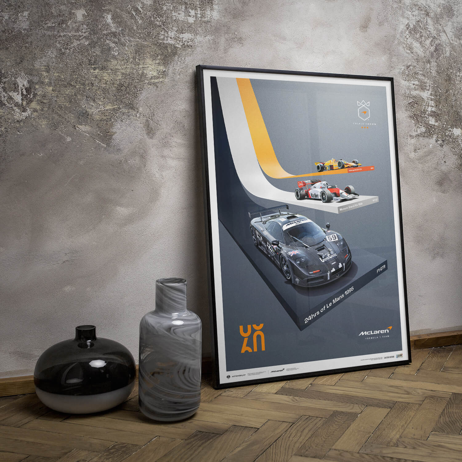McLaren Racing - La Triple Couronne - 60e anniversaire