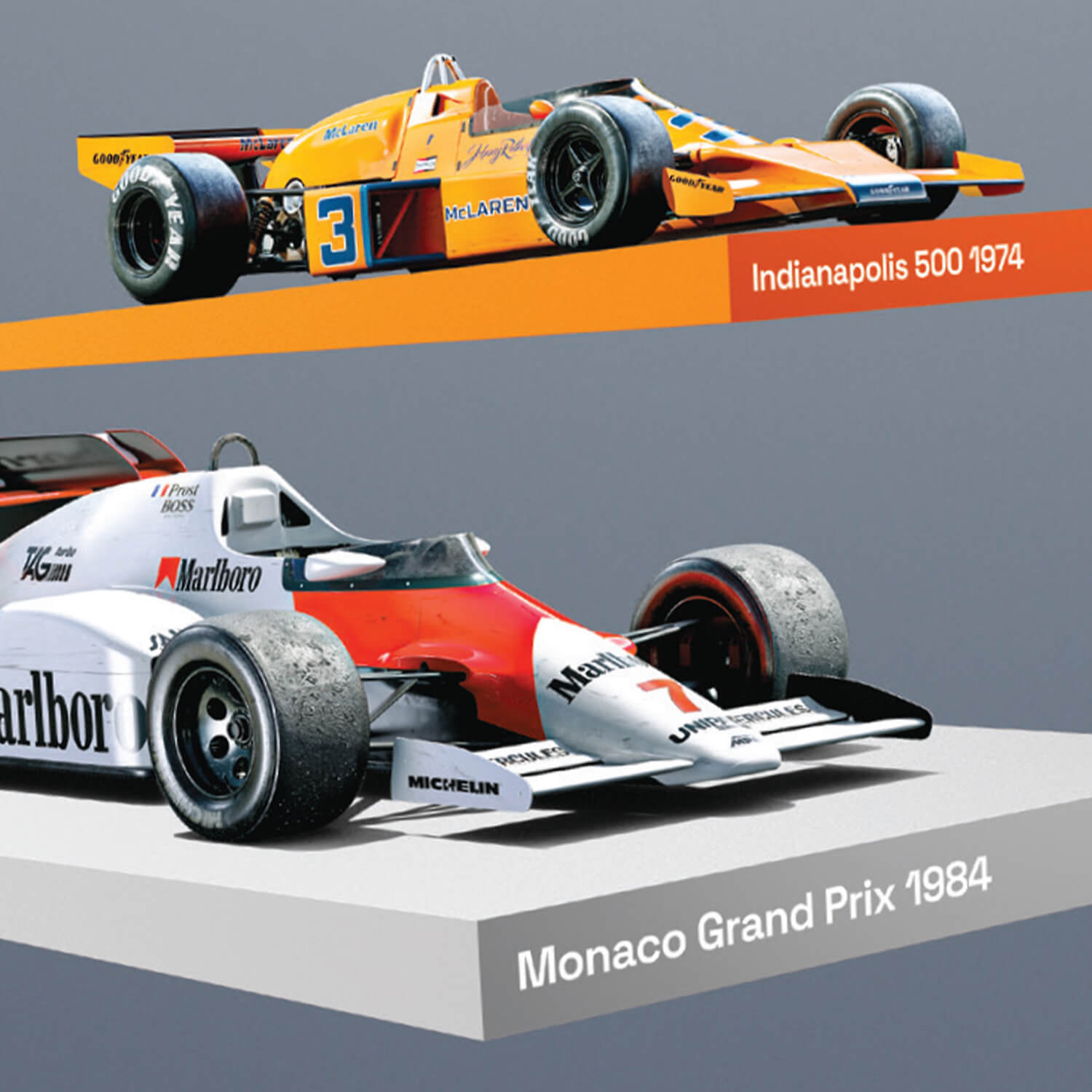 McLaren Racing - The Triple Crown - 60th Anniversary