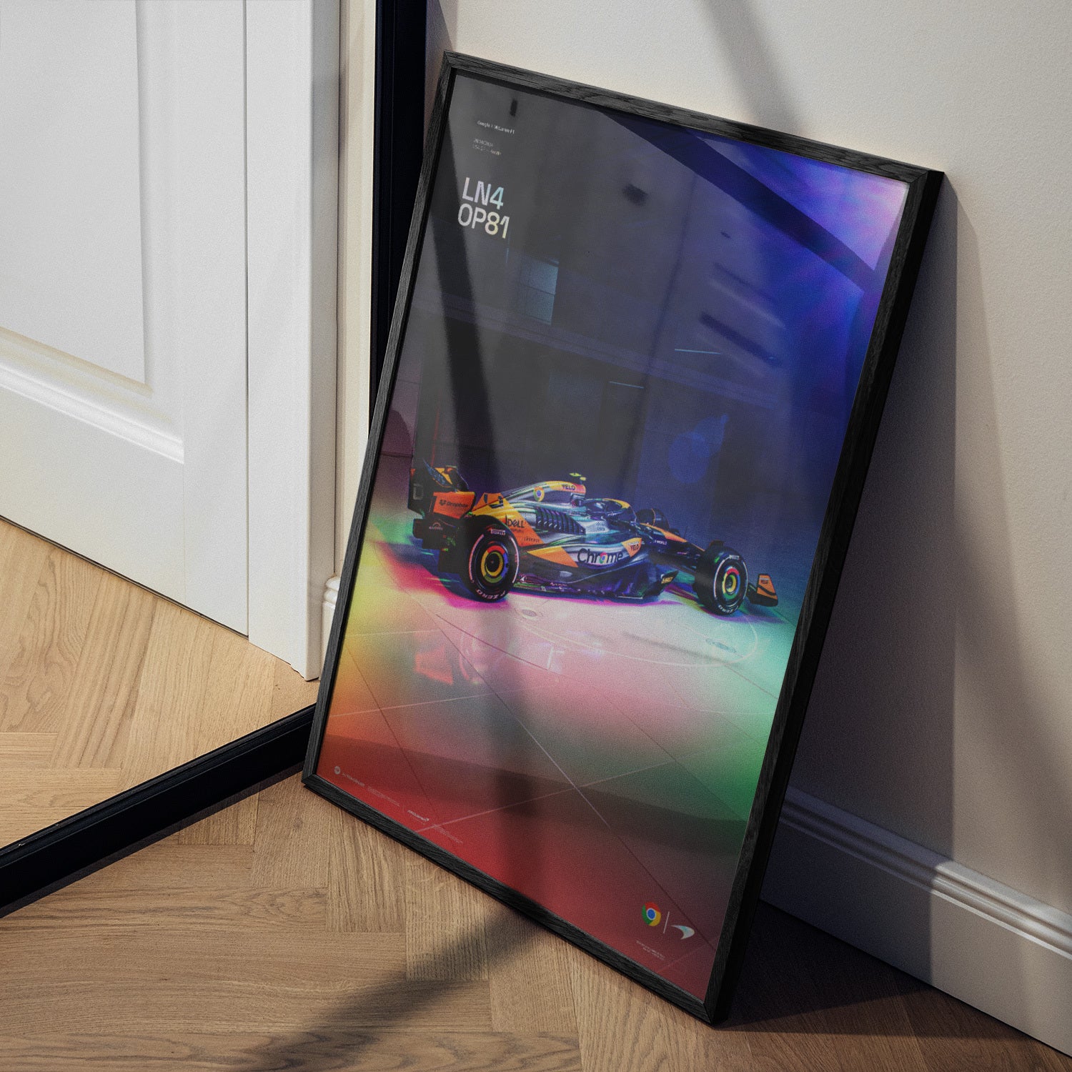 McLaren Formula 1 Team - Chrome Livery - United States - 2024 | Collector's Edition Poster