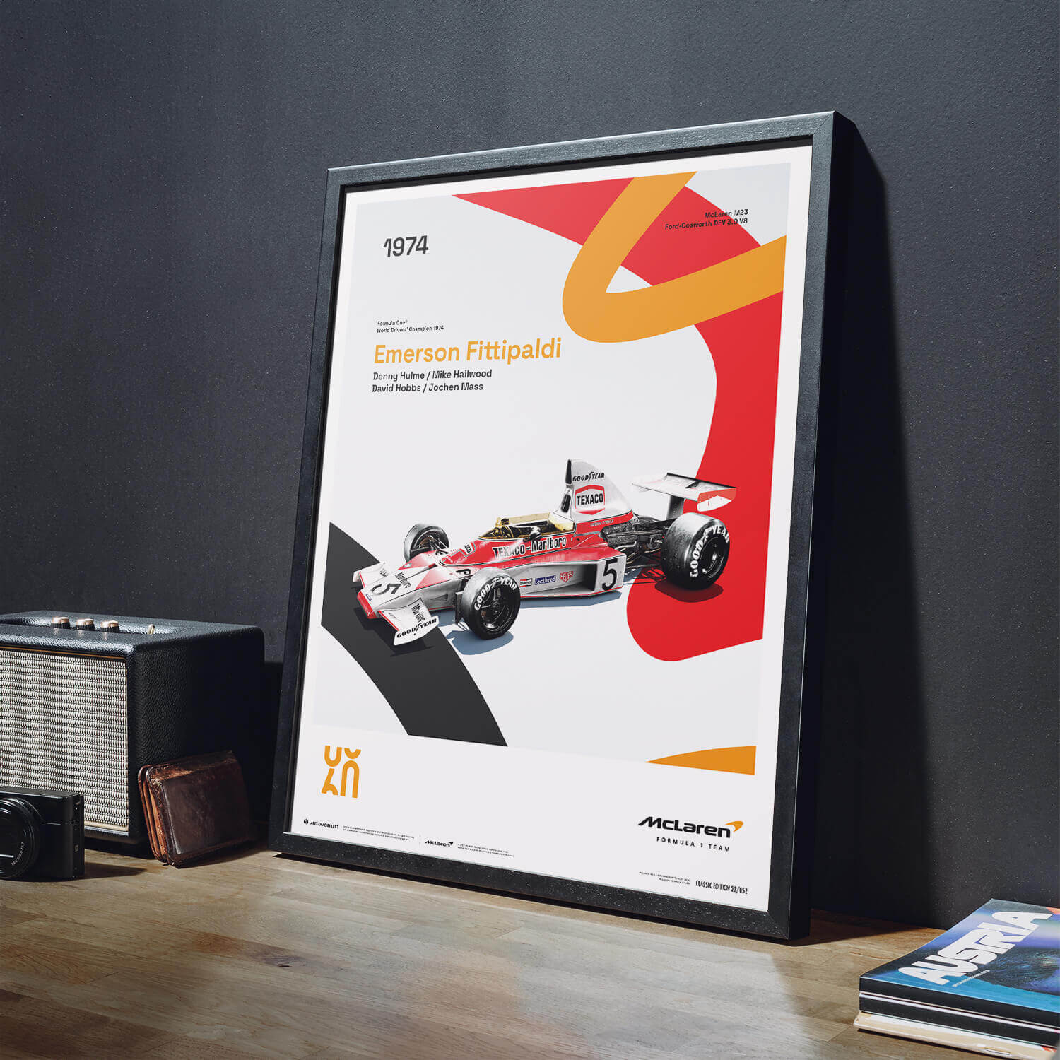 McLaren Racing - M23 - 60e anniversaire - 1974