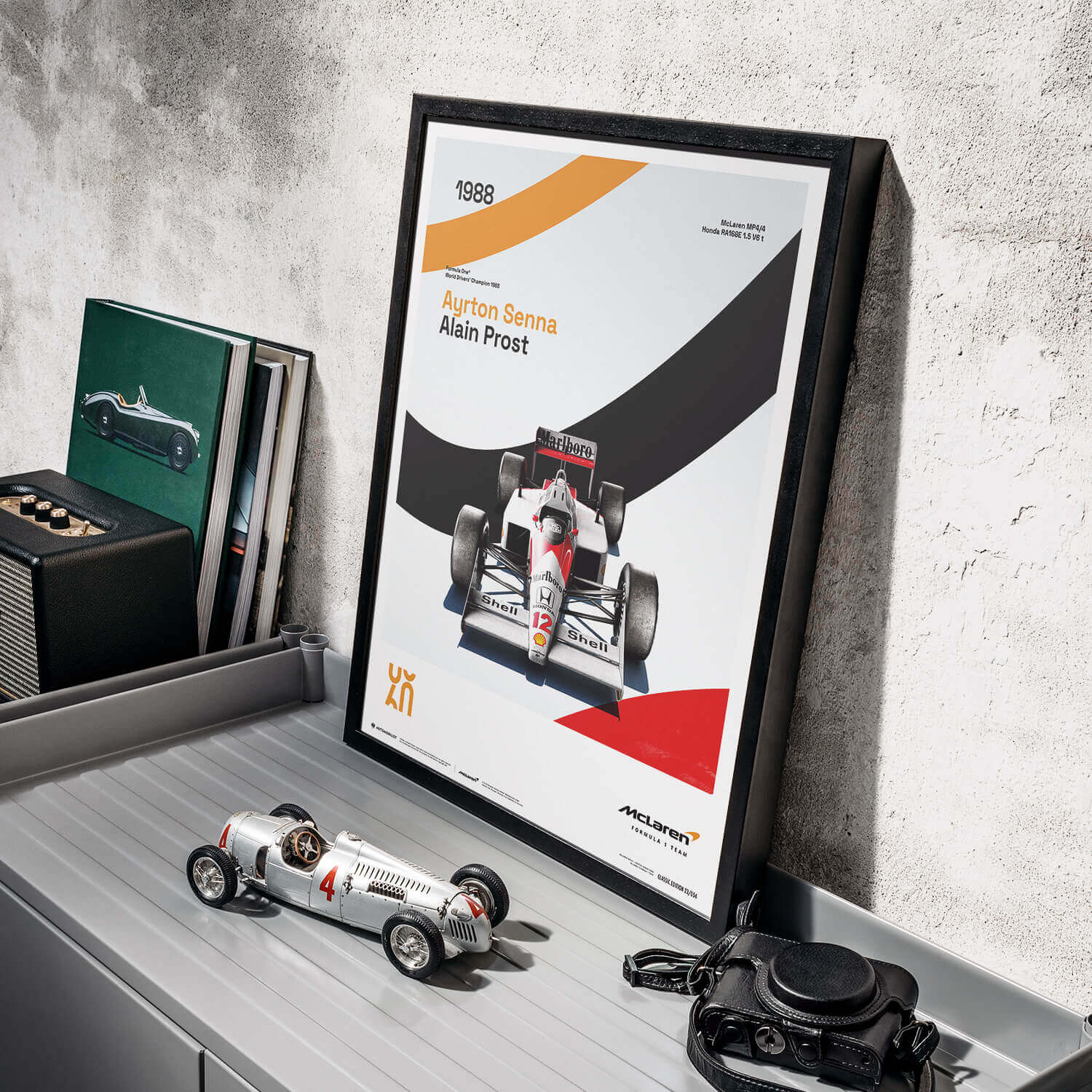 McLaren Racing - MP4/4 - 60e anniversaire - 1988