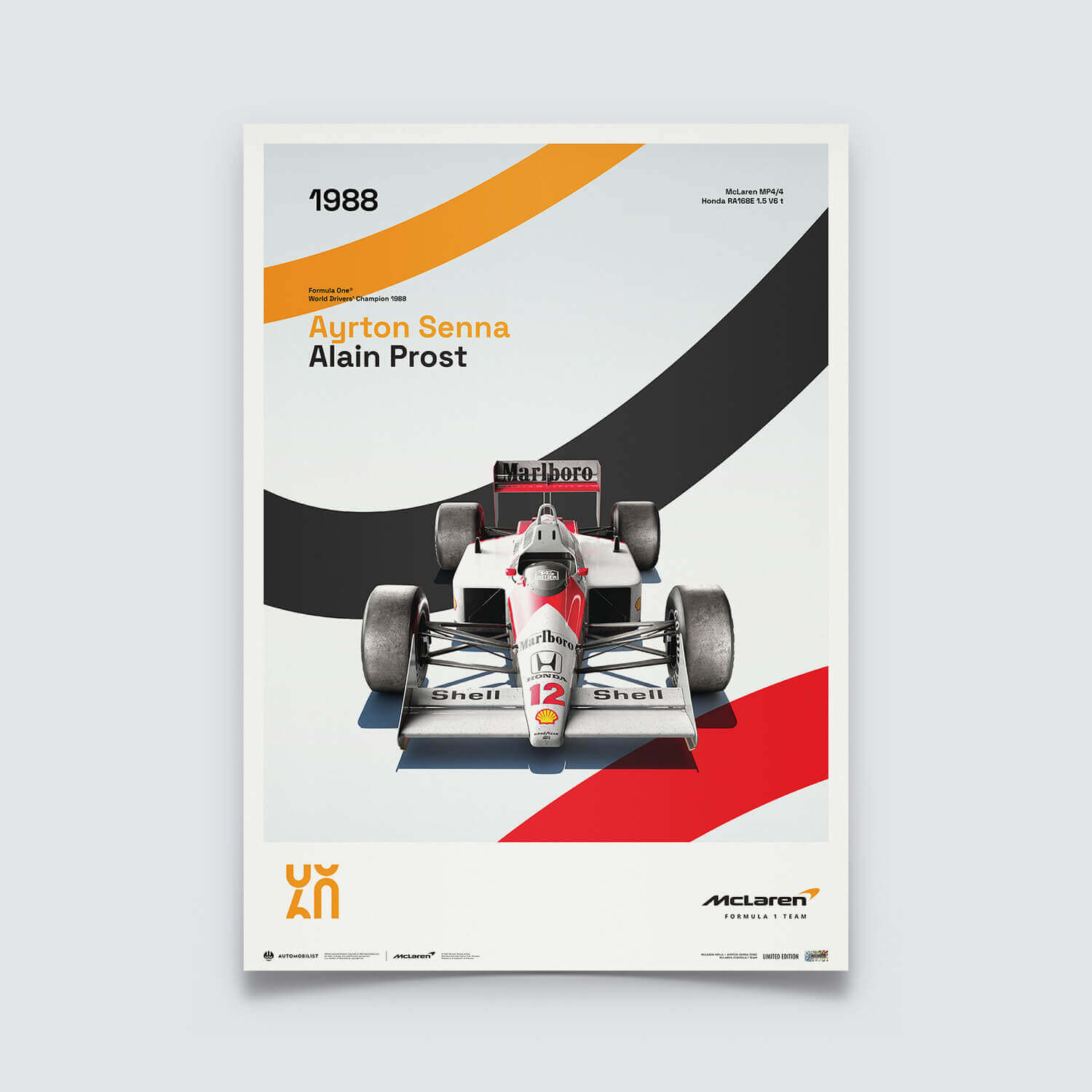 mp4 mclaren f1 posters