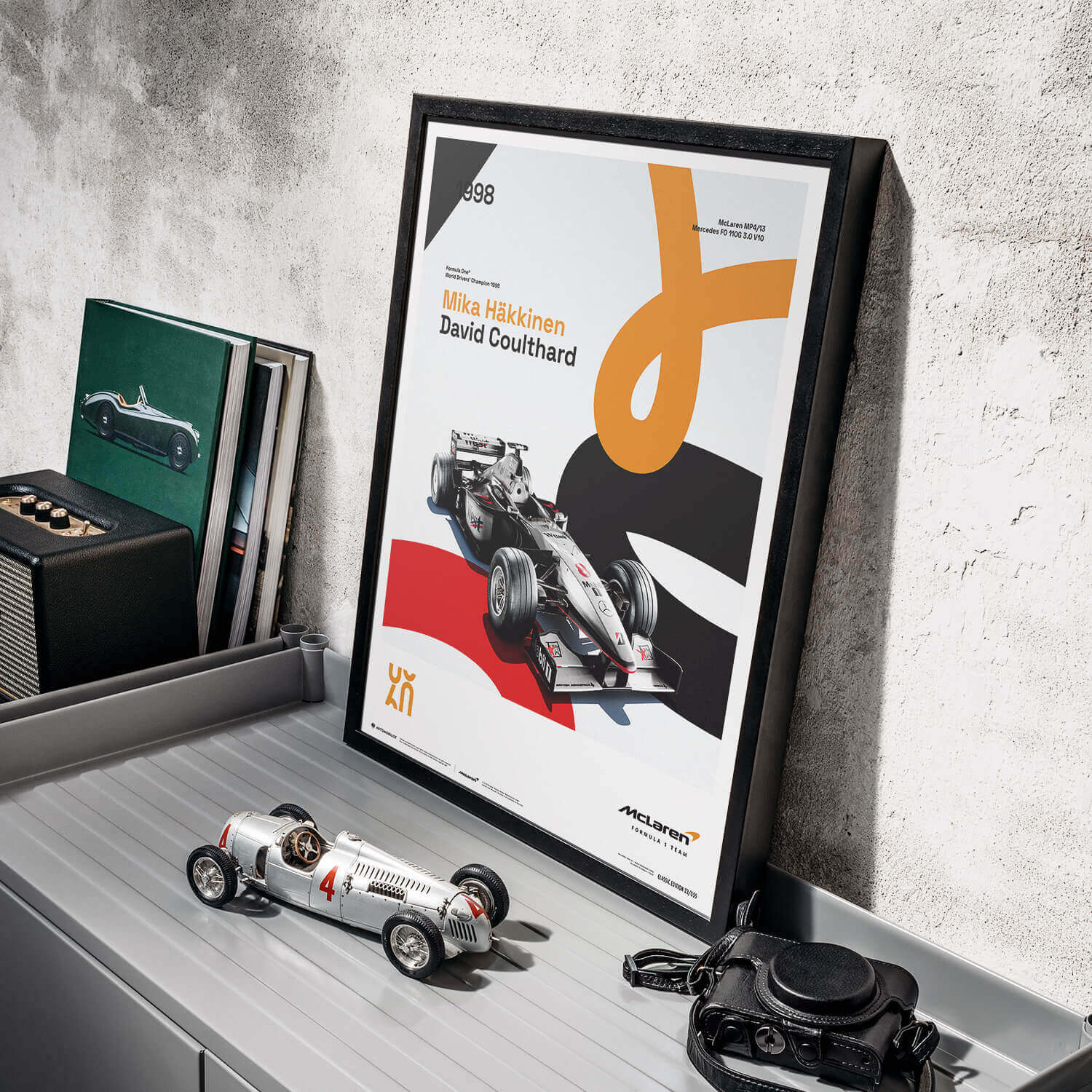 McLaren Racing - MP4/13 - 60e anniversaire - 1998
