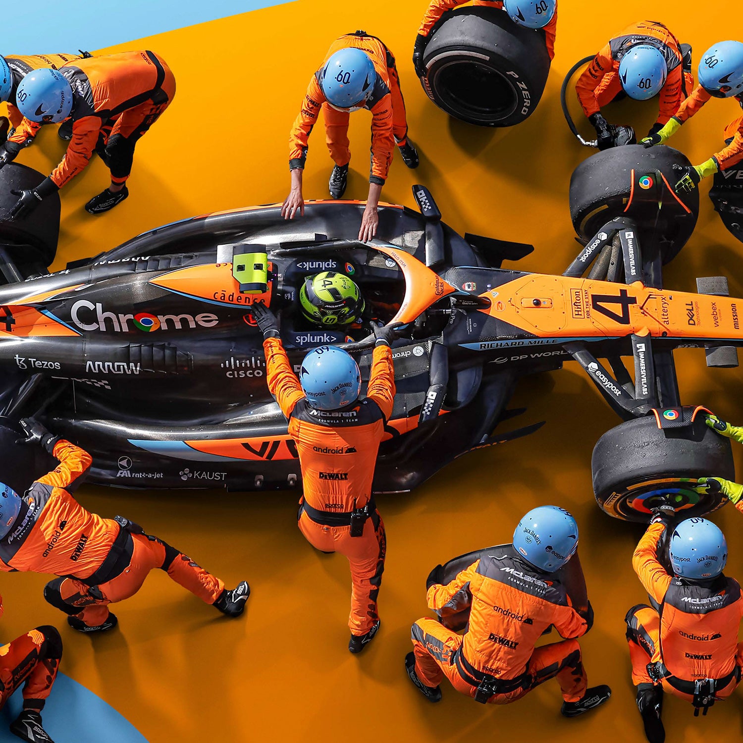McLaren Formula 1 Team - 1.80 - World Record Fastest Pit Stop - 2023 | Collector's Edition