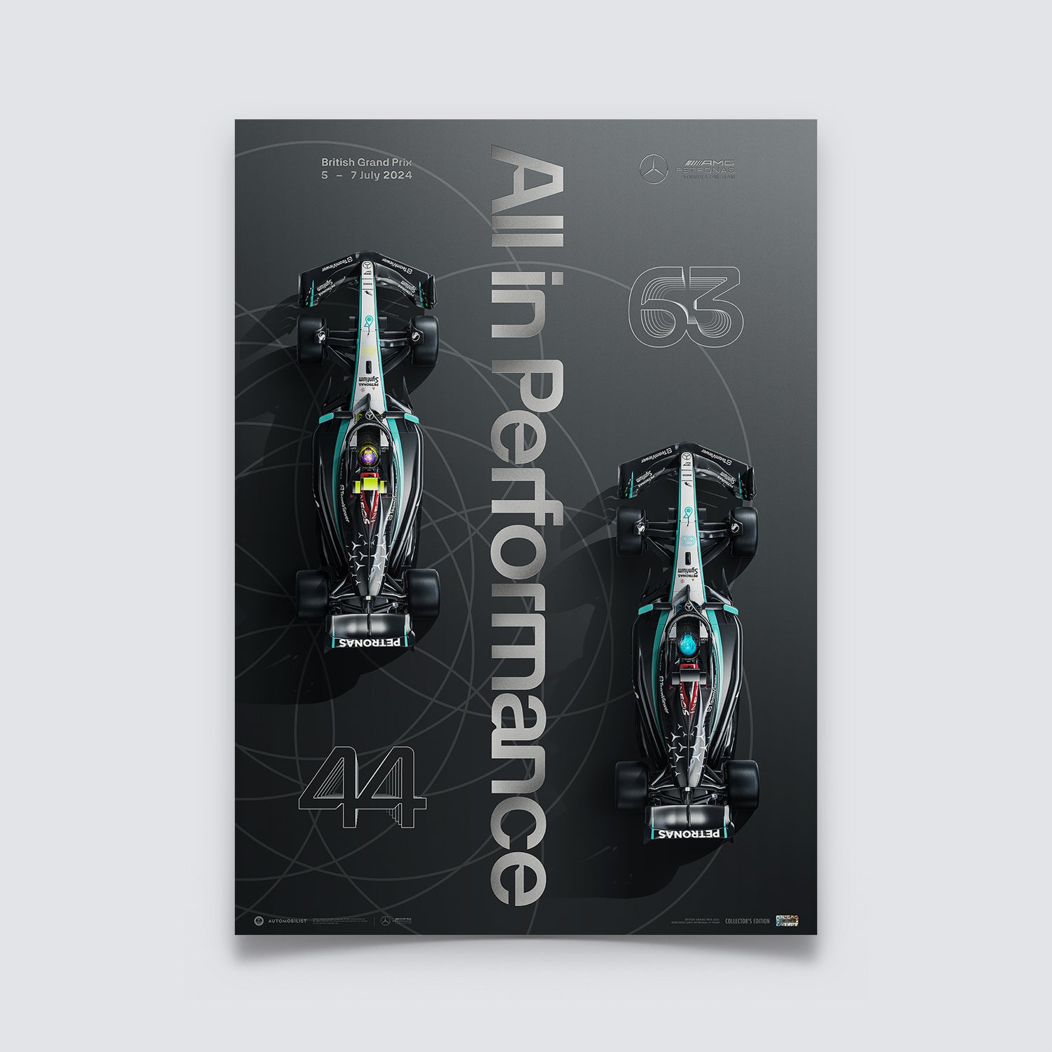Mercedes-AMG Petronas Formula 1 Team - British Grand Prix - 2024 | Collector’s Edition