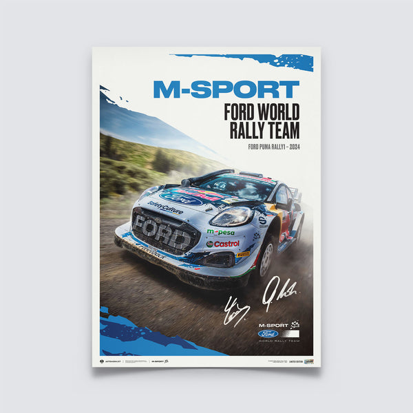 M-Sport Ford - 2024 | Limited | Signed by Munster & Louka