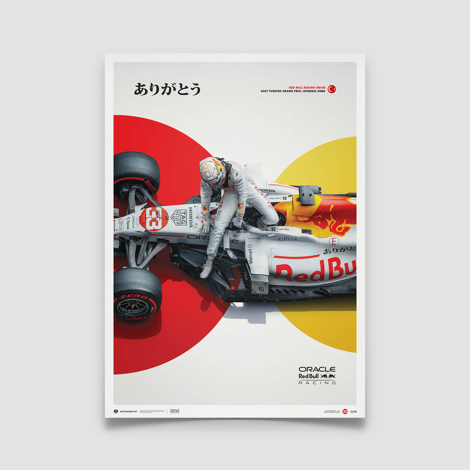 Oracle Red Bull Racing - The White Bull - Honda Livery - Turkish Grand Prix - 2021