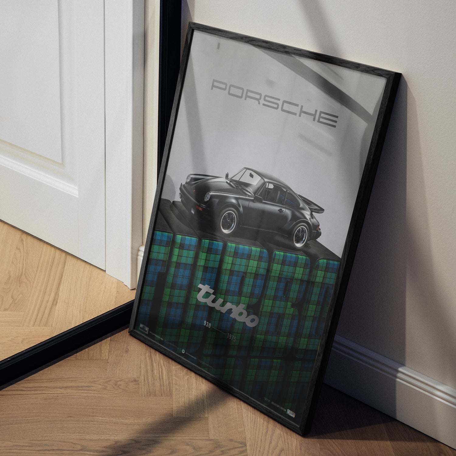 Porsche 911 (930) Turbo 3.0 - 1975 | Porsche History Series | Collector's Edition Poster