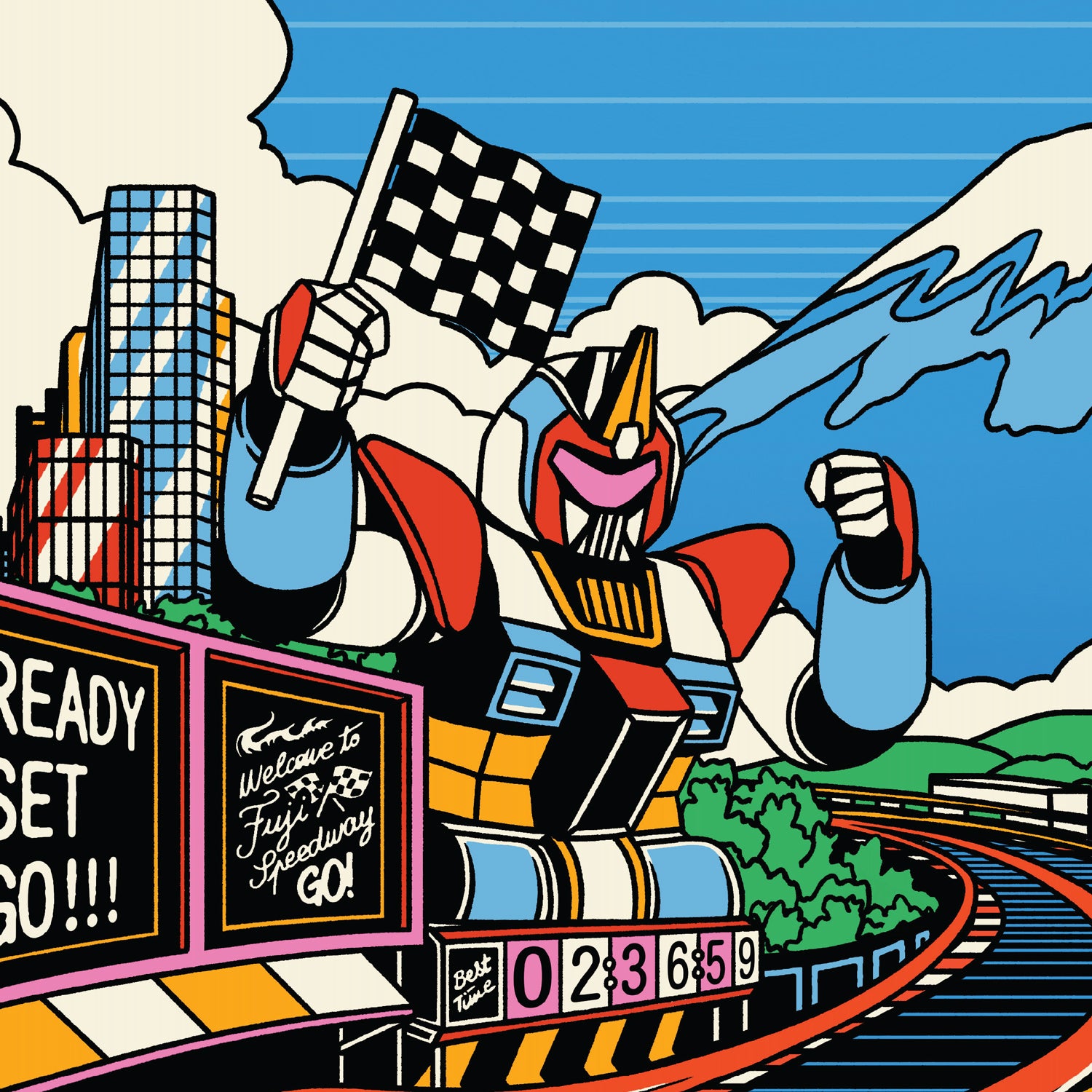 FIA WEC 2025 | 6 Hours of Fuji | Official Event Poster