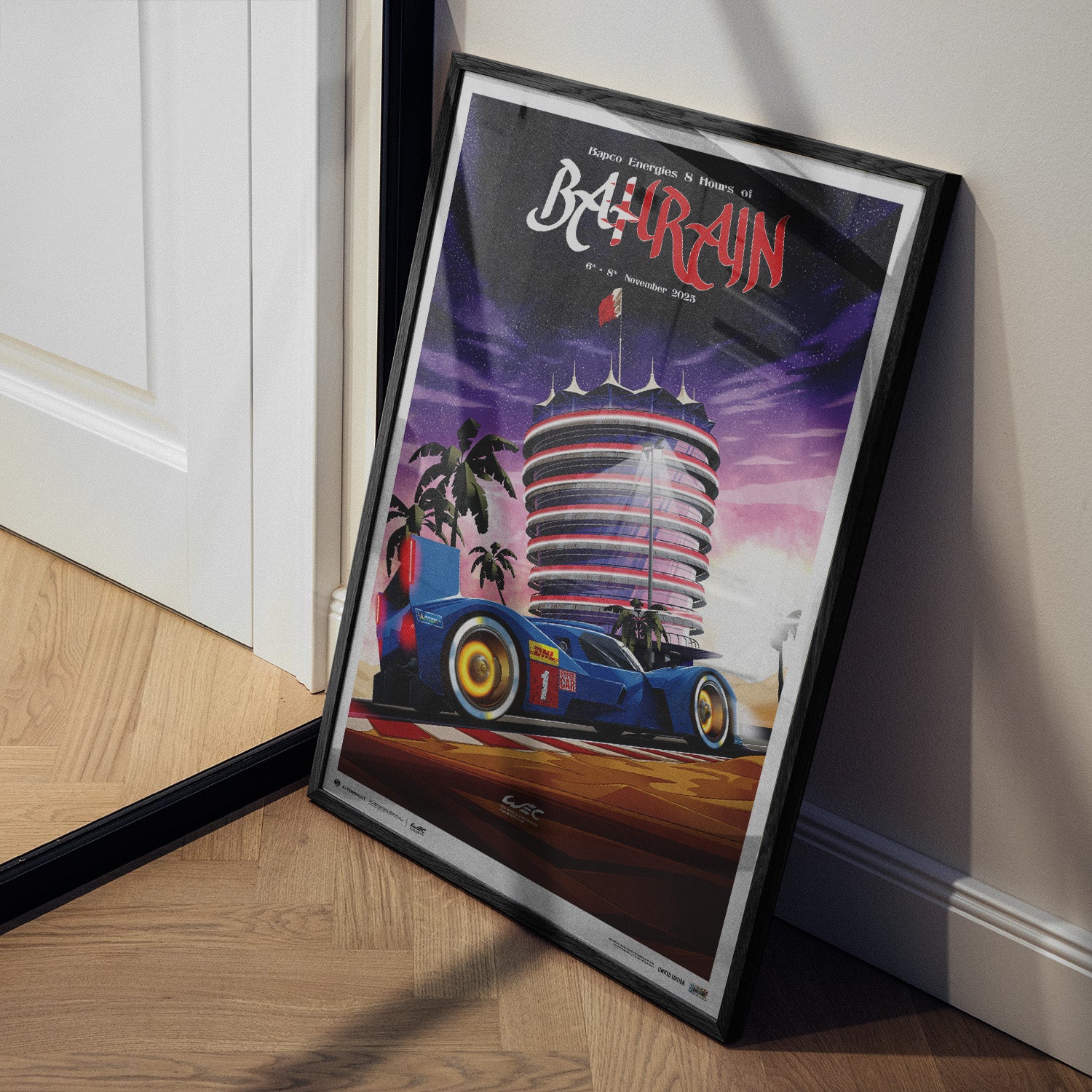 FIA WEC 2025 | 8 Hours of Bahrain | Official Event Poster