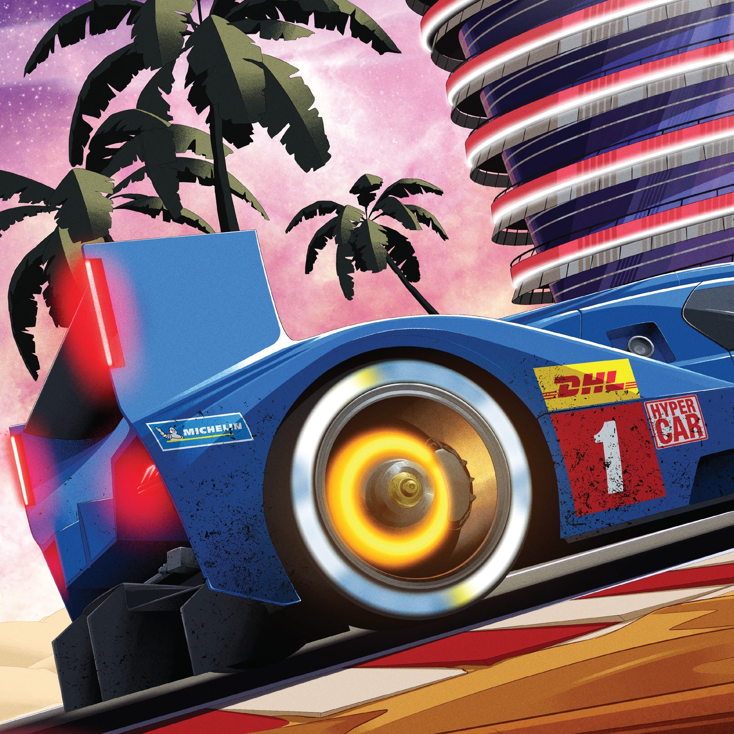 FIA WEC 2025 | 8 Hours of Bahrain | Official Event Poster