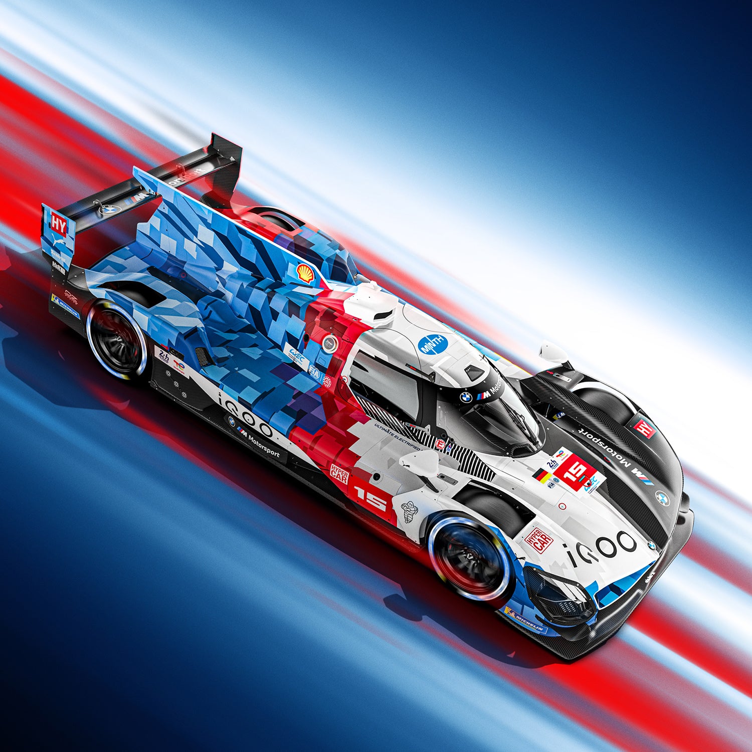 BMW M Hybrid V8 Poster – 24h of Le Mans 2025 | Official Poster