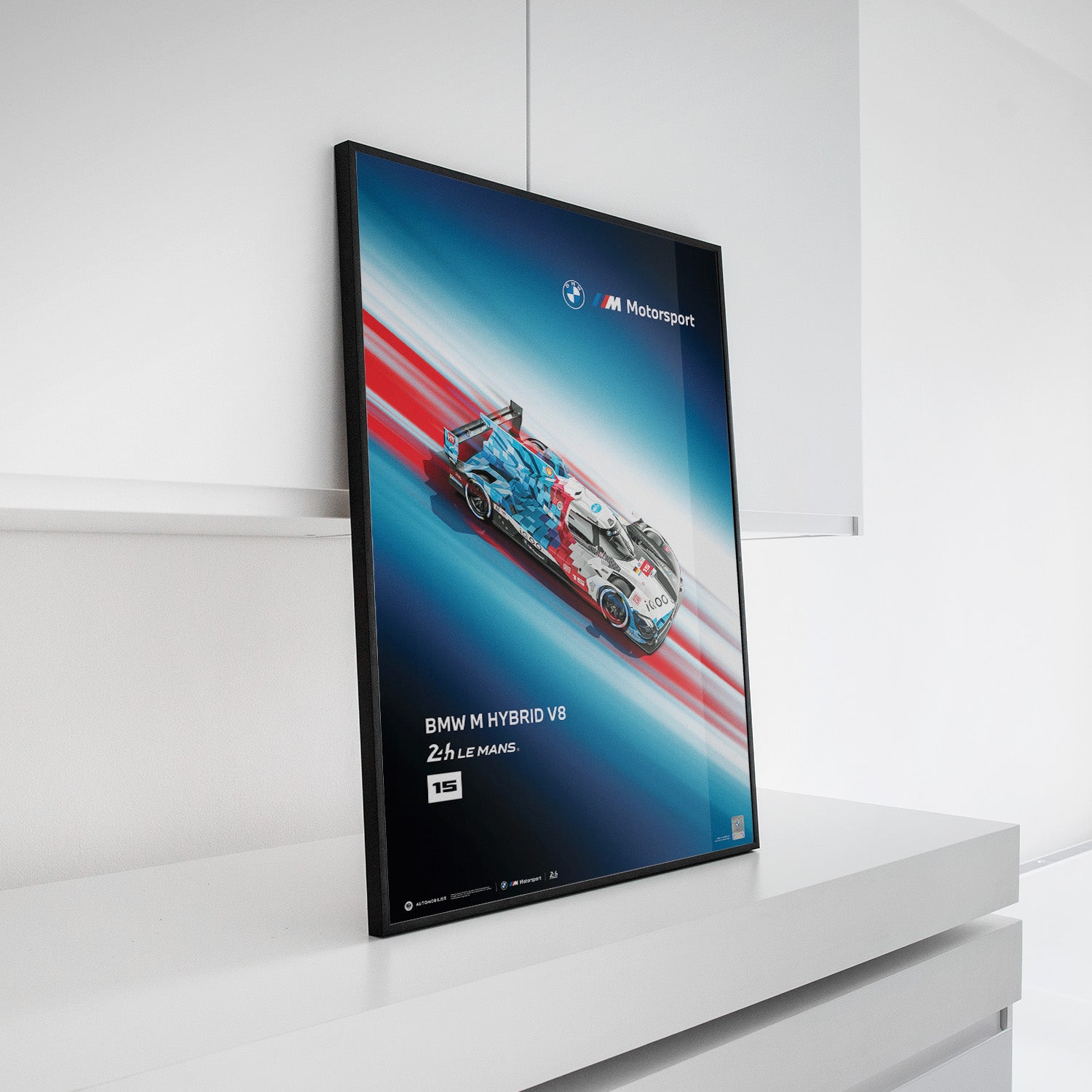 BMW M Hybrid V8 Poster – 24h of Le Mans 2025 | Official Poster