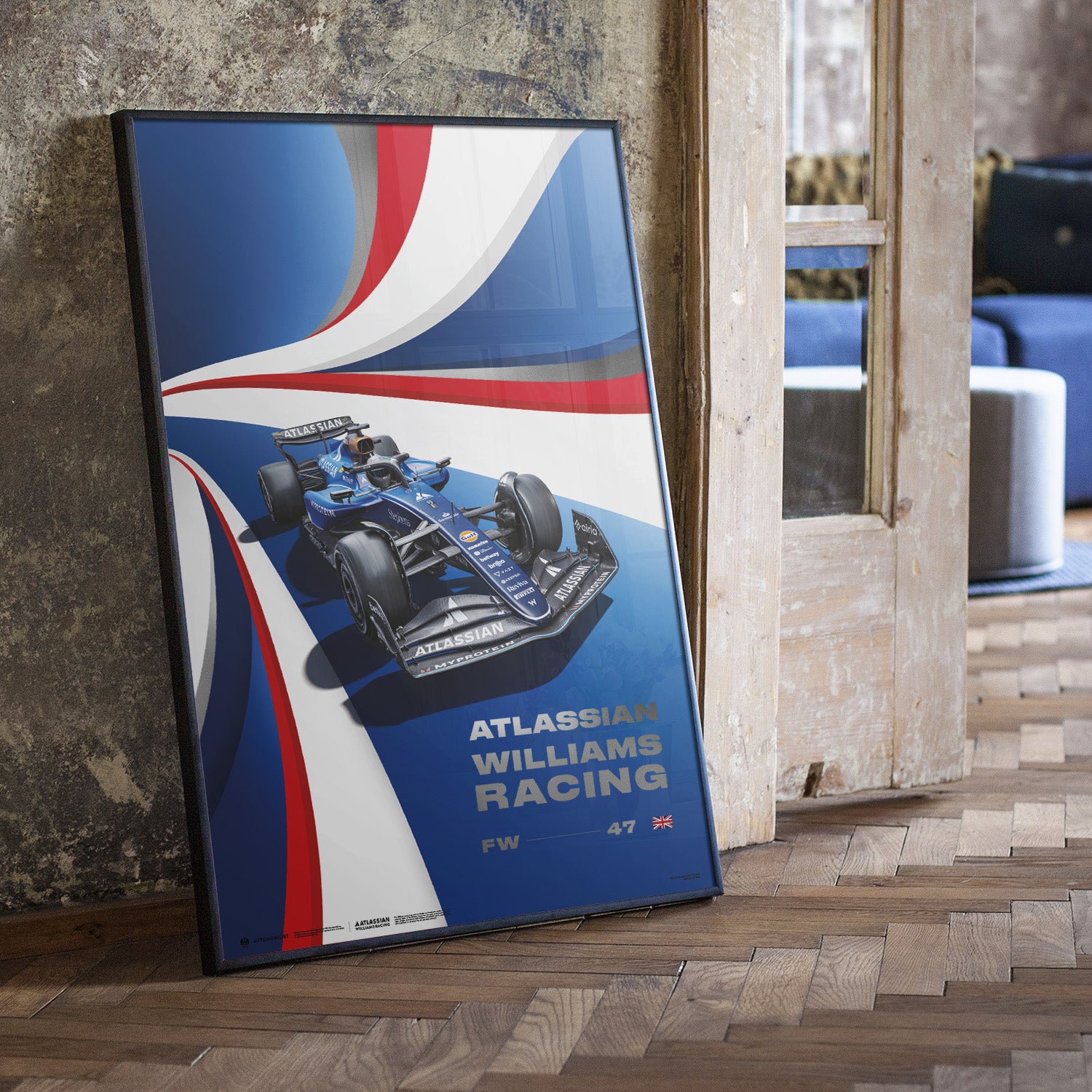 Atlassian Williams Racing | British Grand Prix™ 2025 | FW47 Poster