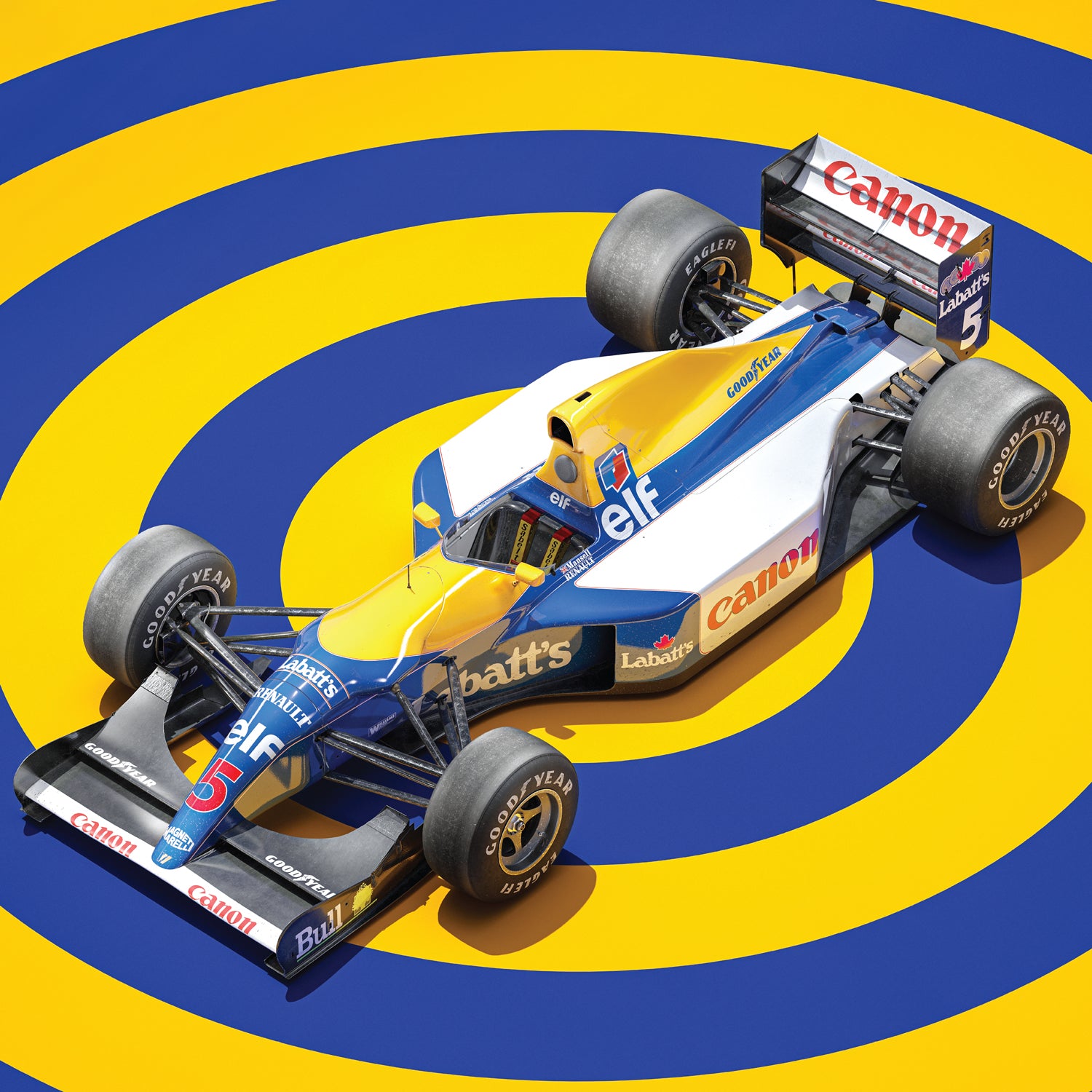 Williams FW14B | 1992 F1® World Champion | Limited Edition Poster