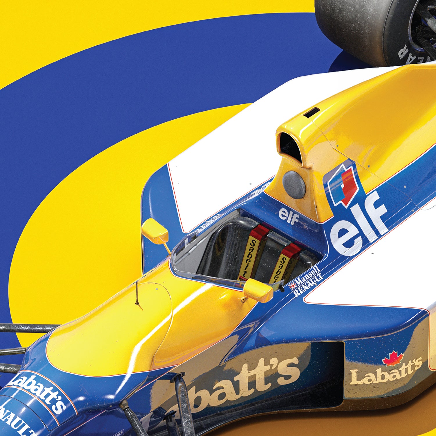 Williams FW14B | 1992 F1® World Champion | Limited Edition Poster