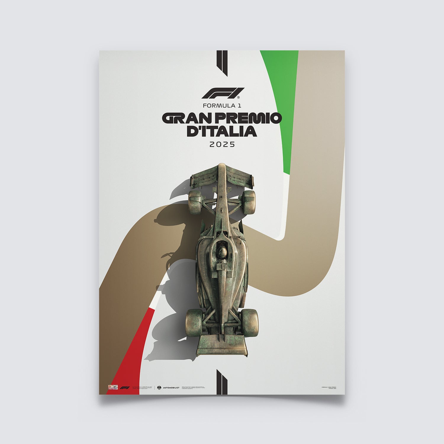 FORMULA 1 GRAN PREMIO D’ITALIA 2025 | Official Event Poster
